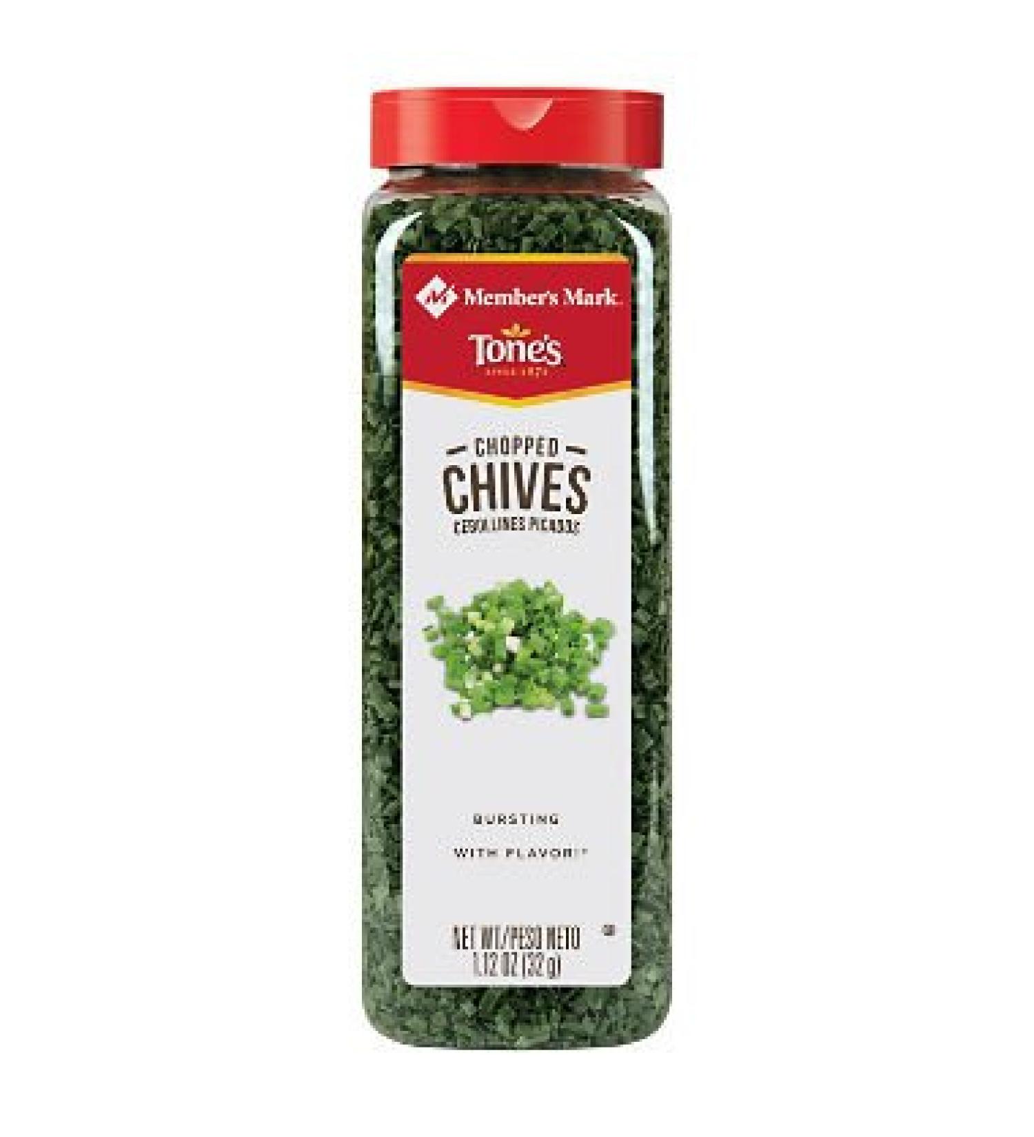 Member's Mark Chopped Chives by Tone's 1.12 oz. A1
