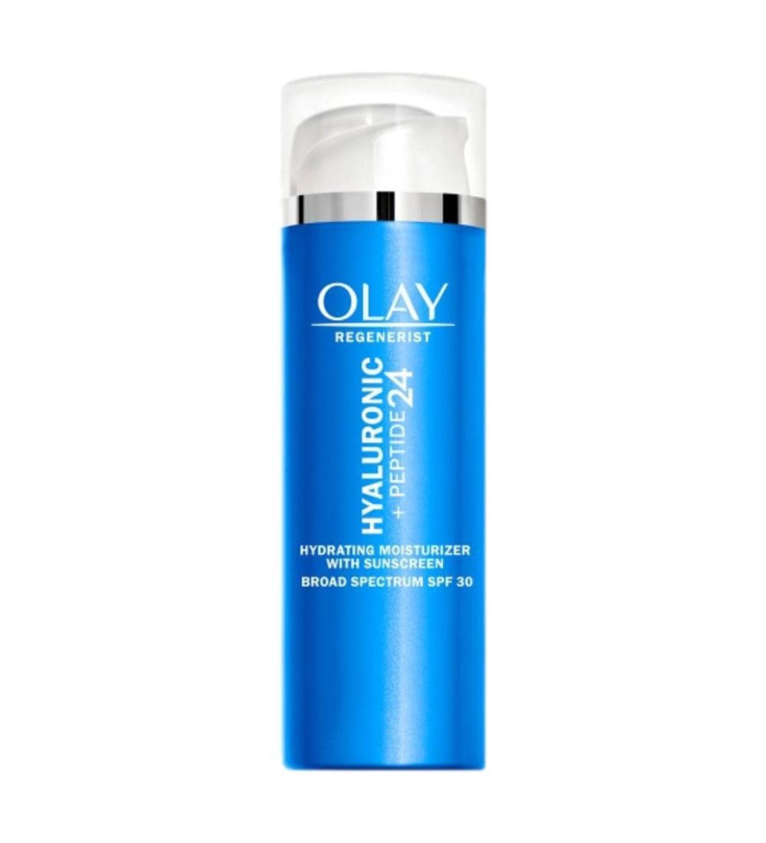 Olay Regenersit Hyaluronic + Peptide 24 Hydrating Moisturizer with SPF 30