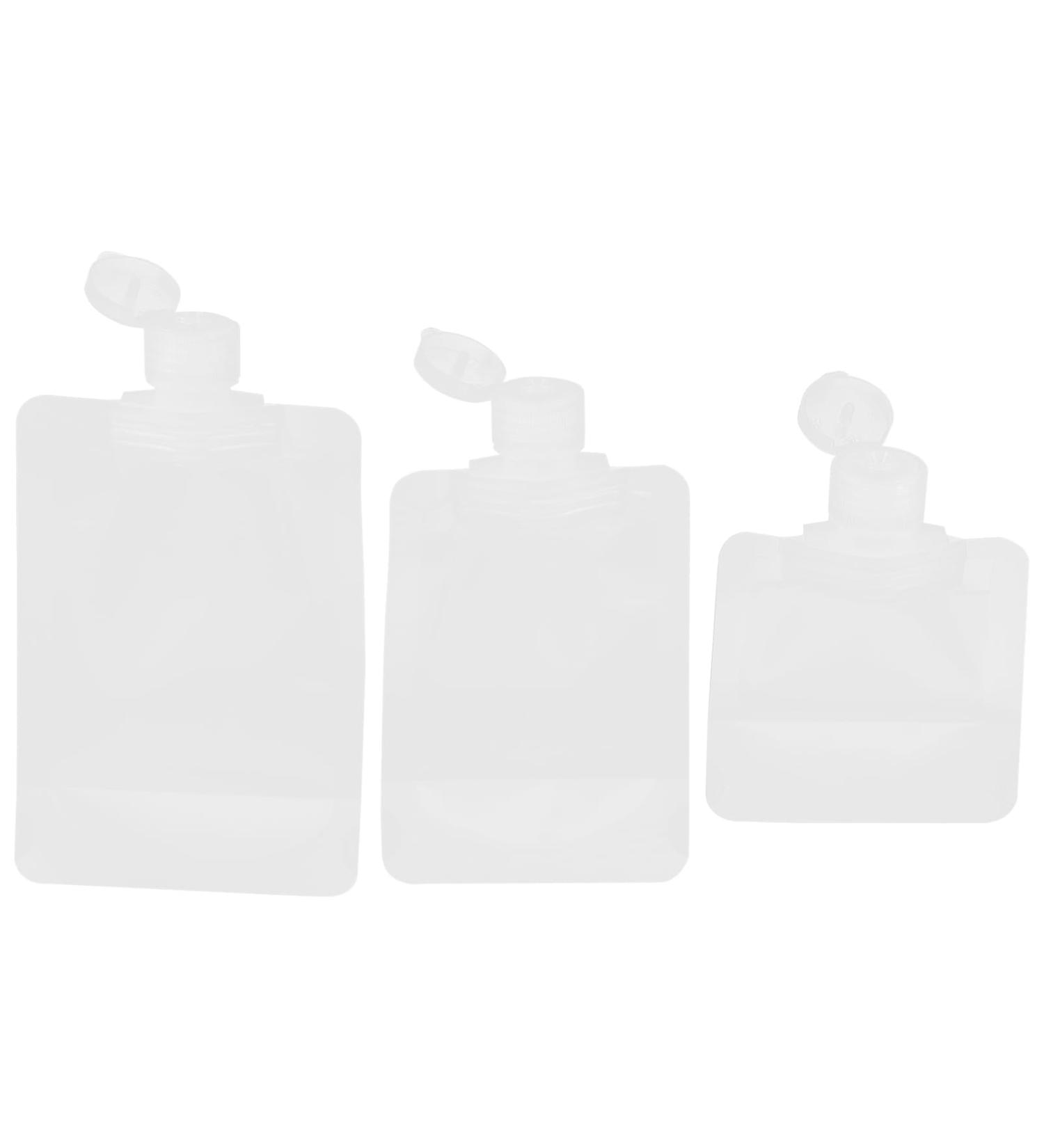 POPETPOP Shampoo Travel Container 1 Set Travel Lotion Refill Bag Funnel Cosmetic Stickers Container X1 Travel Squeeze Pouch - Buy Online on GoSupps.com