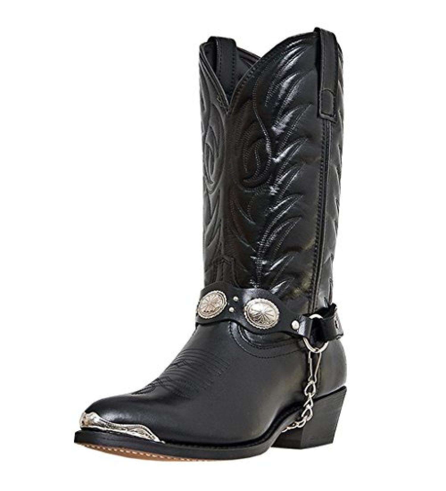 Laredo Men's Tallahassee Pointed Toe Dress Boots - Black 10 - Buy Online on GoSupps.com