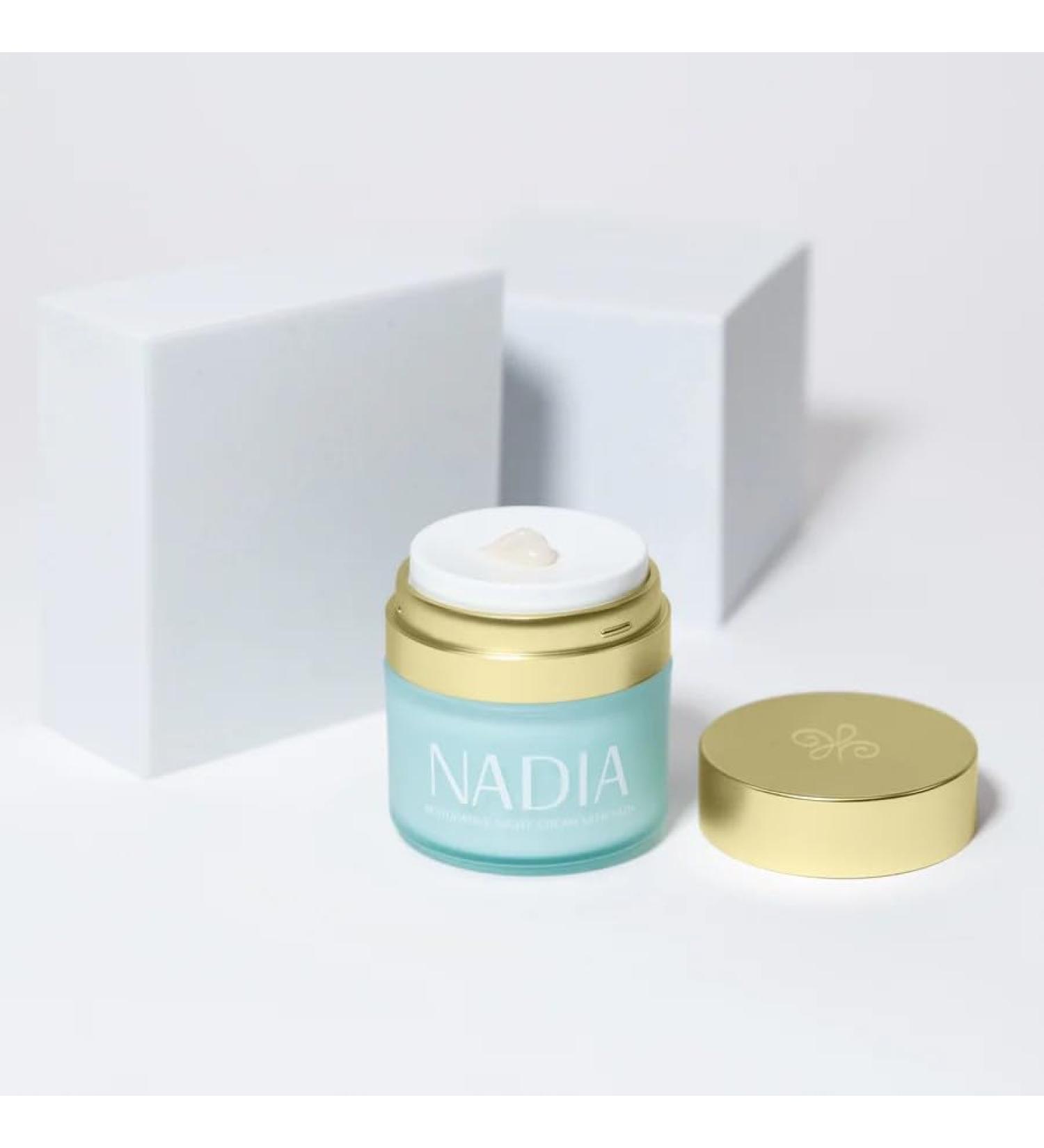 NADIA Restorative Night Cream with NAD+ | 30 ml | Hydrating Anti-Aging Cream for All Skin Types - International Shipping Available - Buy Online on GoSupps.com