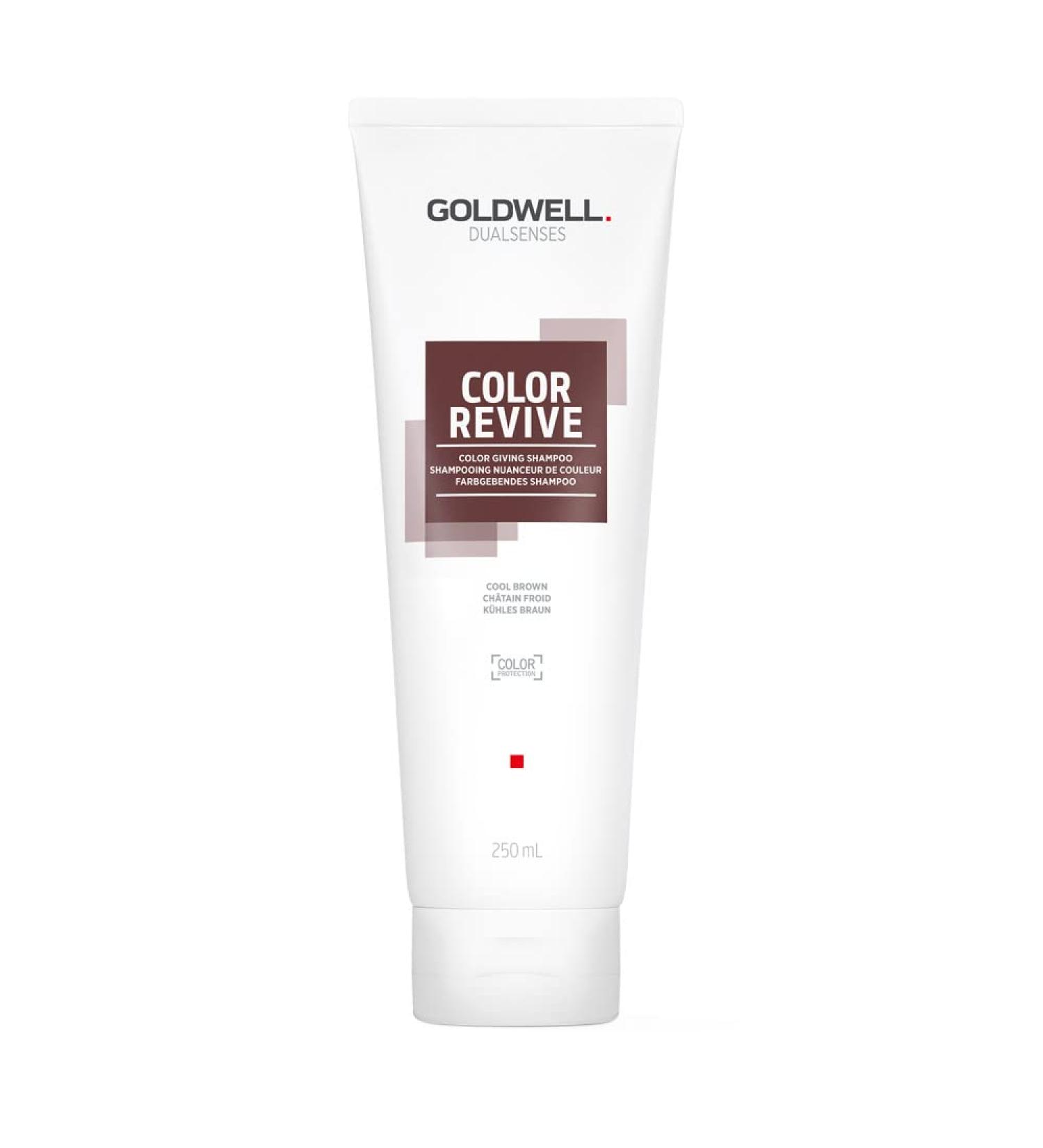Goldwell Goldwell Dualsenses Color Revive Color Giving Shampoo Cool Brown 250ml - shampoo per capelli castani