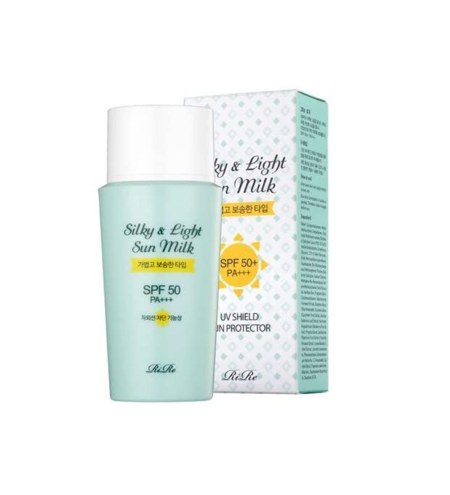 Silky and Light Sun Block SPA50+ PA+++ Milk Sun Protection 50 ml - Buy Online on GoSupps.com
