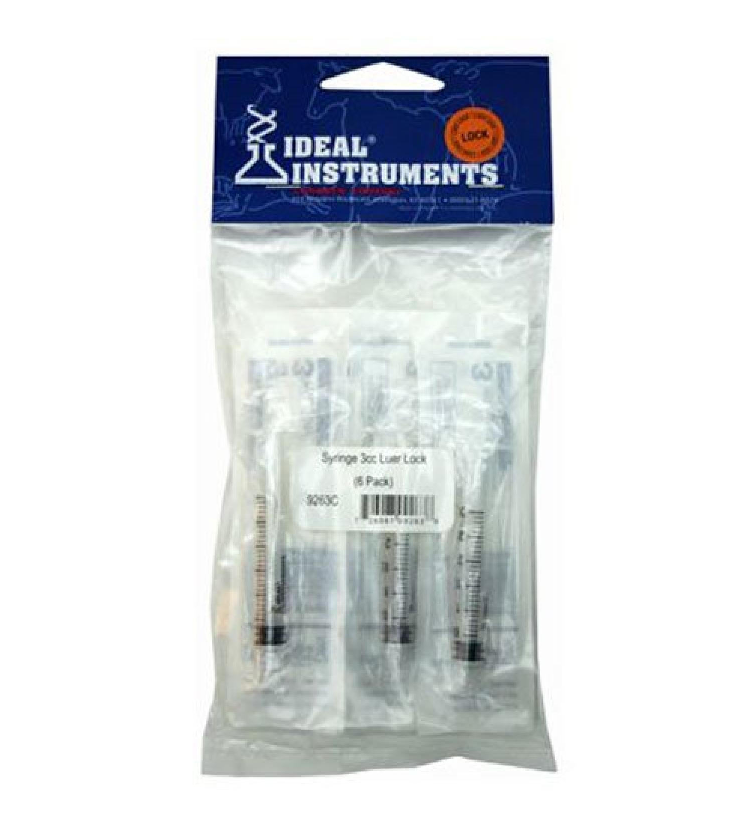 neogen corporation 9264 Ideal 6 Pack 6 cc Disposable Syringe