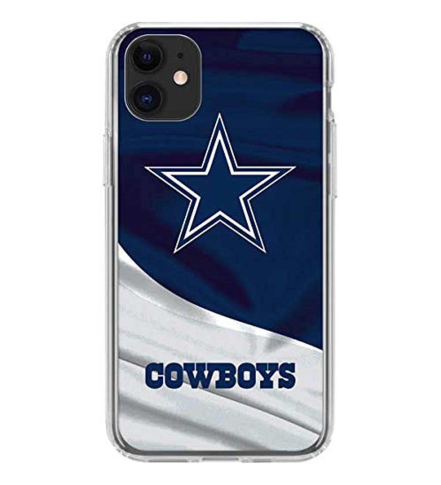 NFL Dallas Cowboys iPhone 11 Clear Phone Case by Skinit - Officially Licensed - Buy Online on GoSupps.com