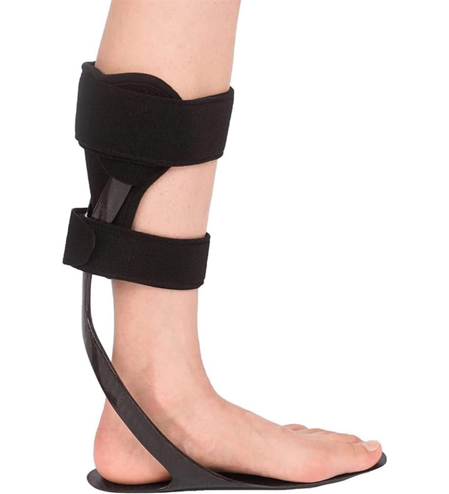 Carbon Fiber Foot Drop Bracket | Ankle Orthosis Splint Support for Stroke & Hemiplegia | Gait Assist - Left Color - Buy Online on GoSupps.com