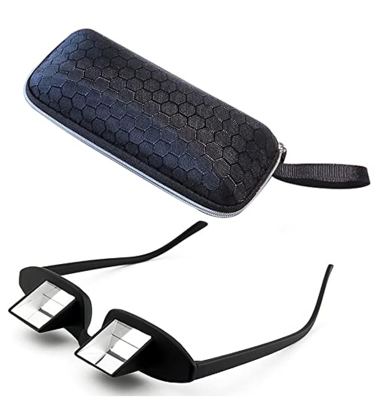 NVAAV Lightweight Belay Glasses for Rock Climbing - Black Glasses with Case - Buy Online on GoSupps.com