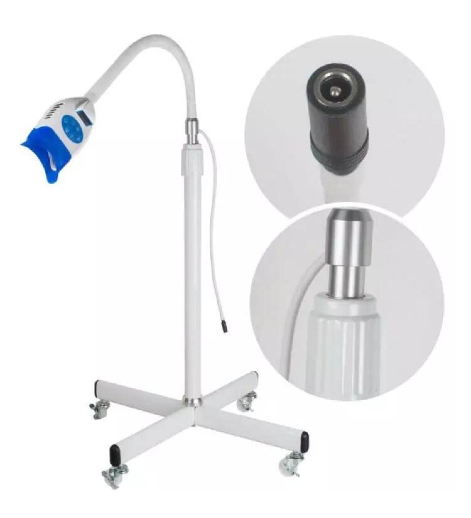 Dental Mobile LED Cold Bleaching Teeth Whitening Blue Light Lamp - 24.0 Fl Oz - Buy Online on GoSupps.com