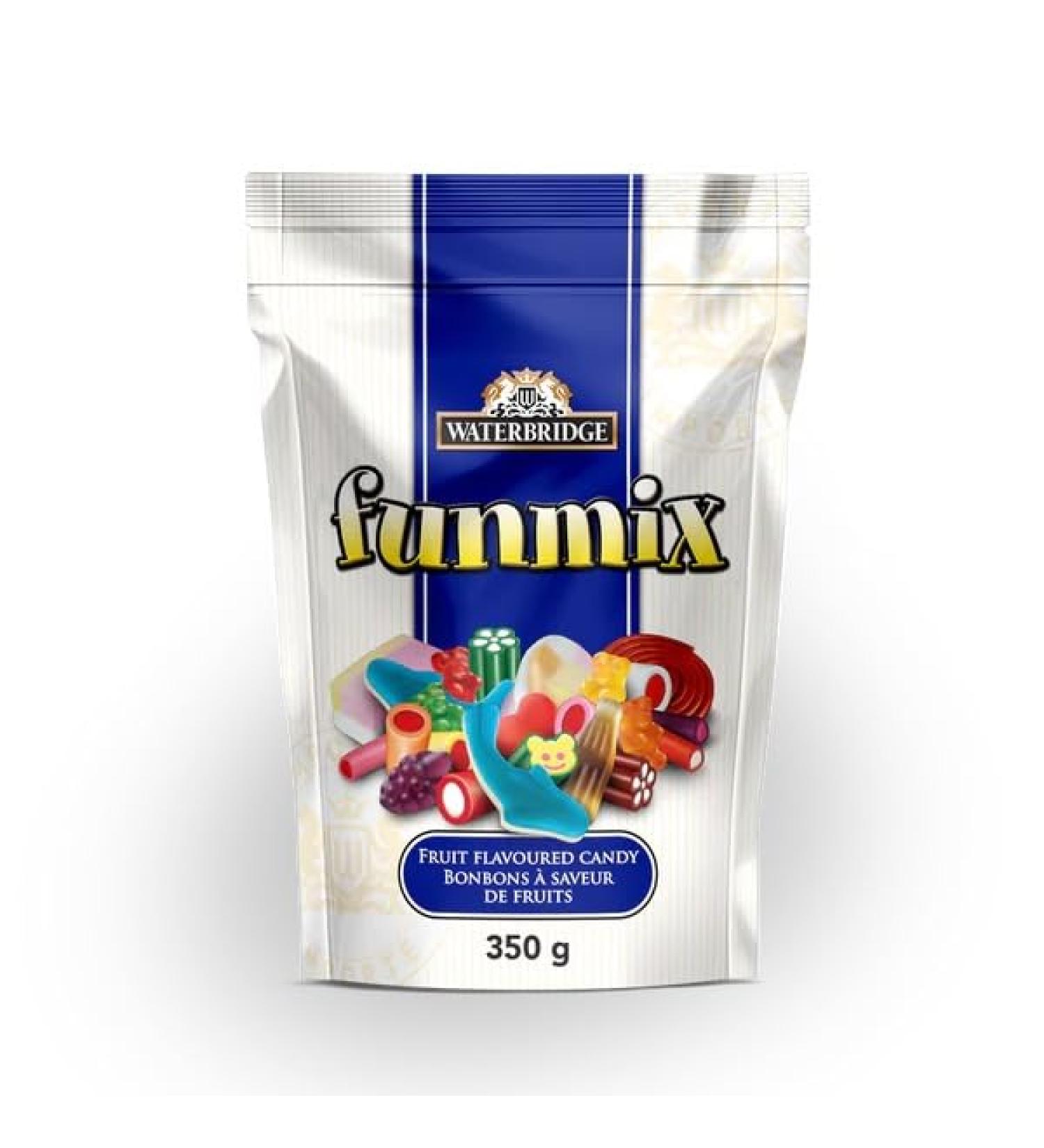 Waterbridge Funmix Fruit Sweet Gummy Candy 350g - Buy Online on GoSupps.com
