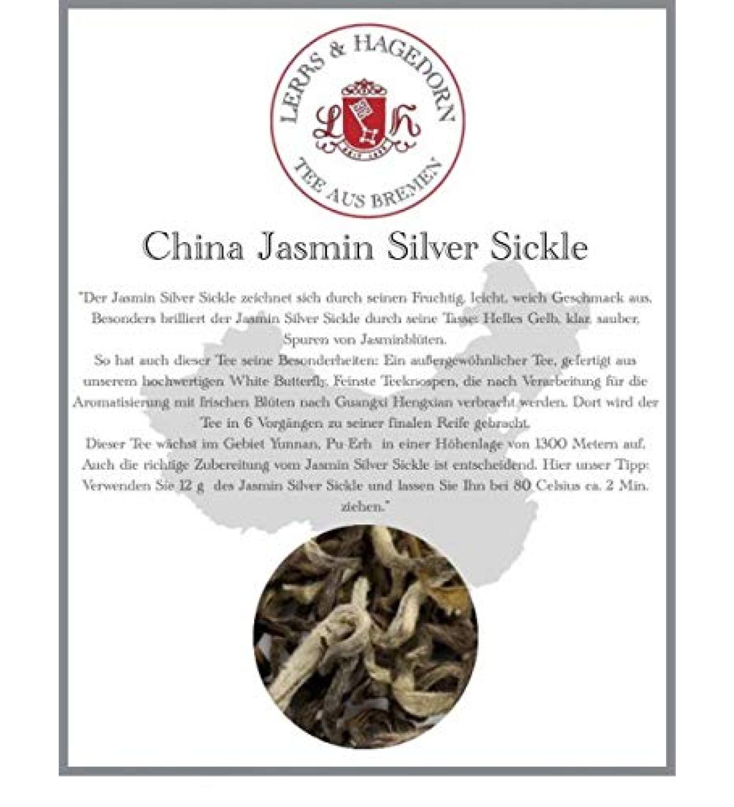  Lerbs & Hagedorn Chine Jasmin Silver Sickle 1 kg - Buy Online on GoSupps.com