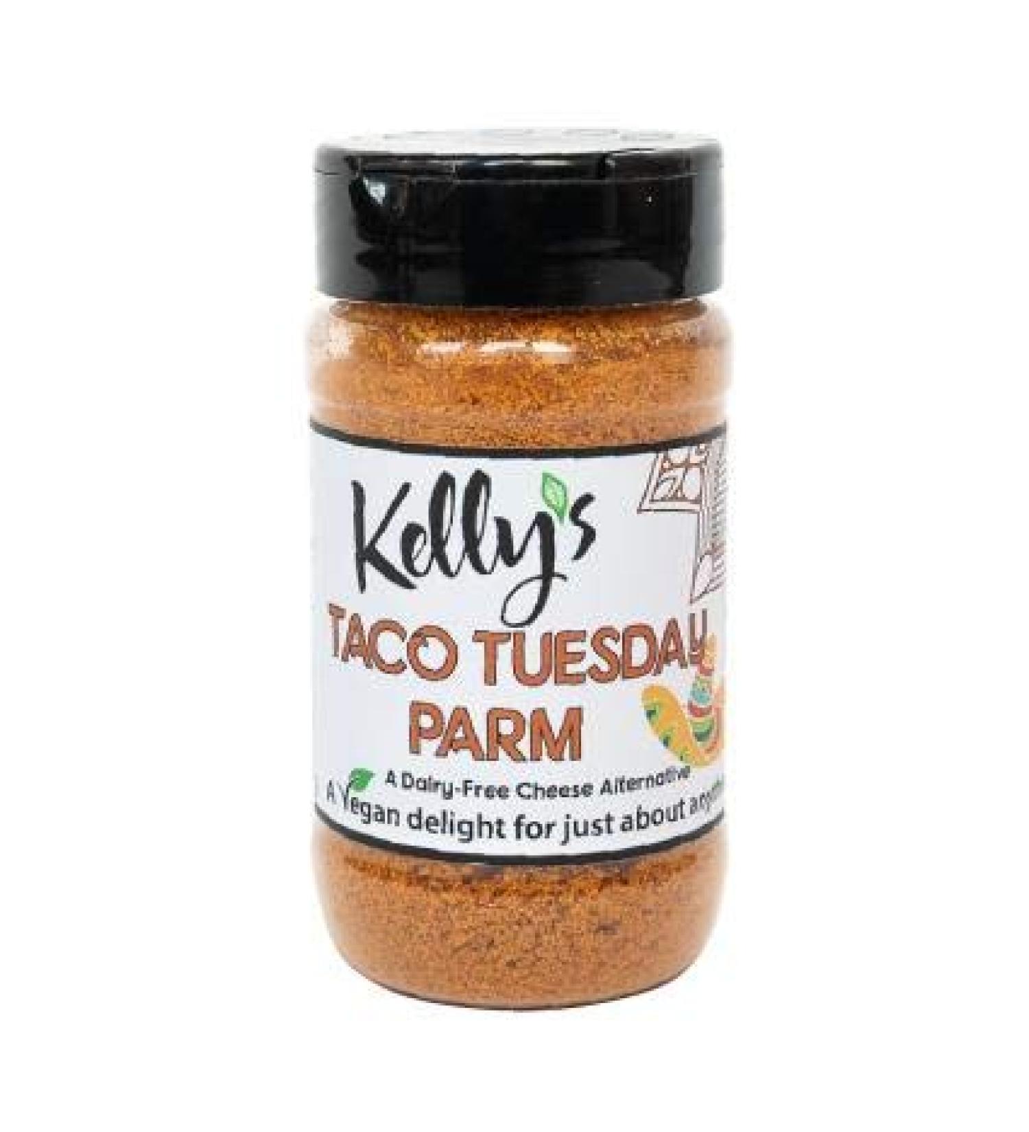 Kelly's Gourmet Taco Tuesday Parmesan Cashew Cheese - 1-Pack | Vegan & Delicious - Buy Online on GoSupps.com