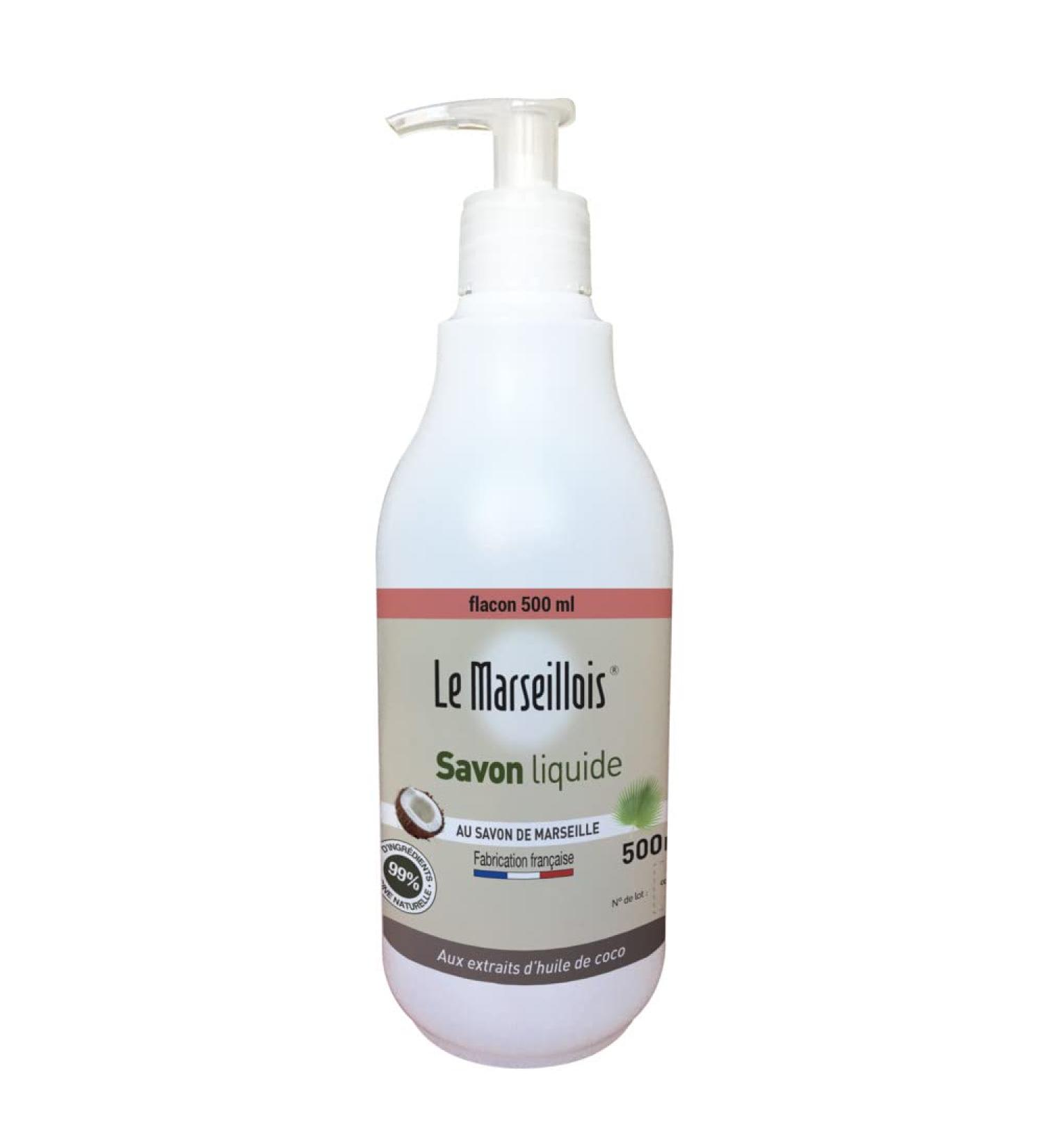 Le marseillois Liquid Hand Soap 500ml Bottle