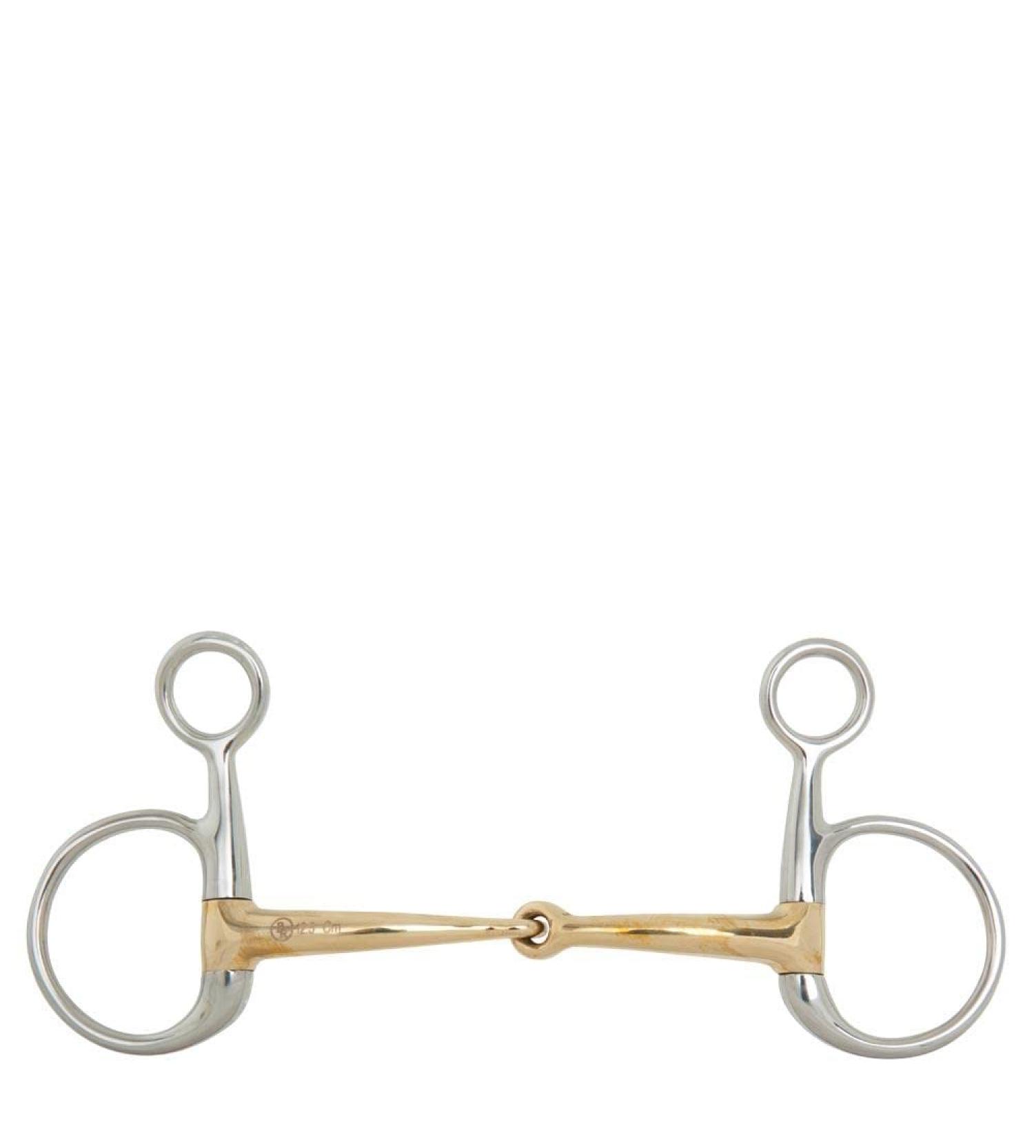 BR Baucher bridle single jointed Soft Contact 16 mm Cheeks 110 mm - Size 12.5