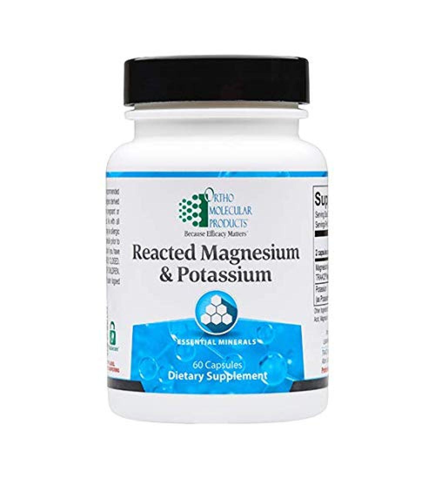 Reacted Magnesium & Potassium 60ct