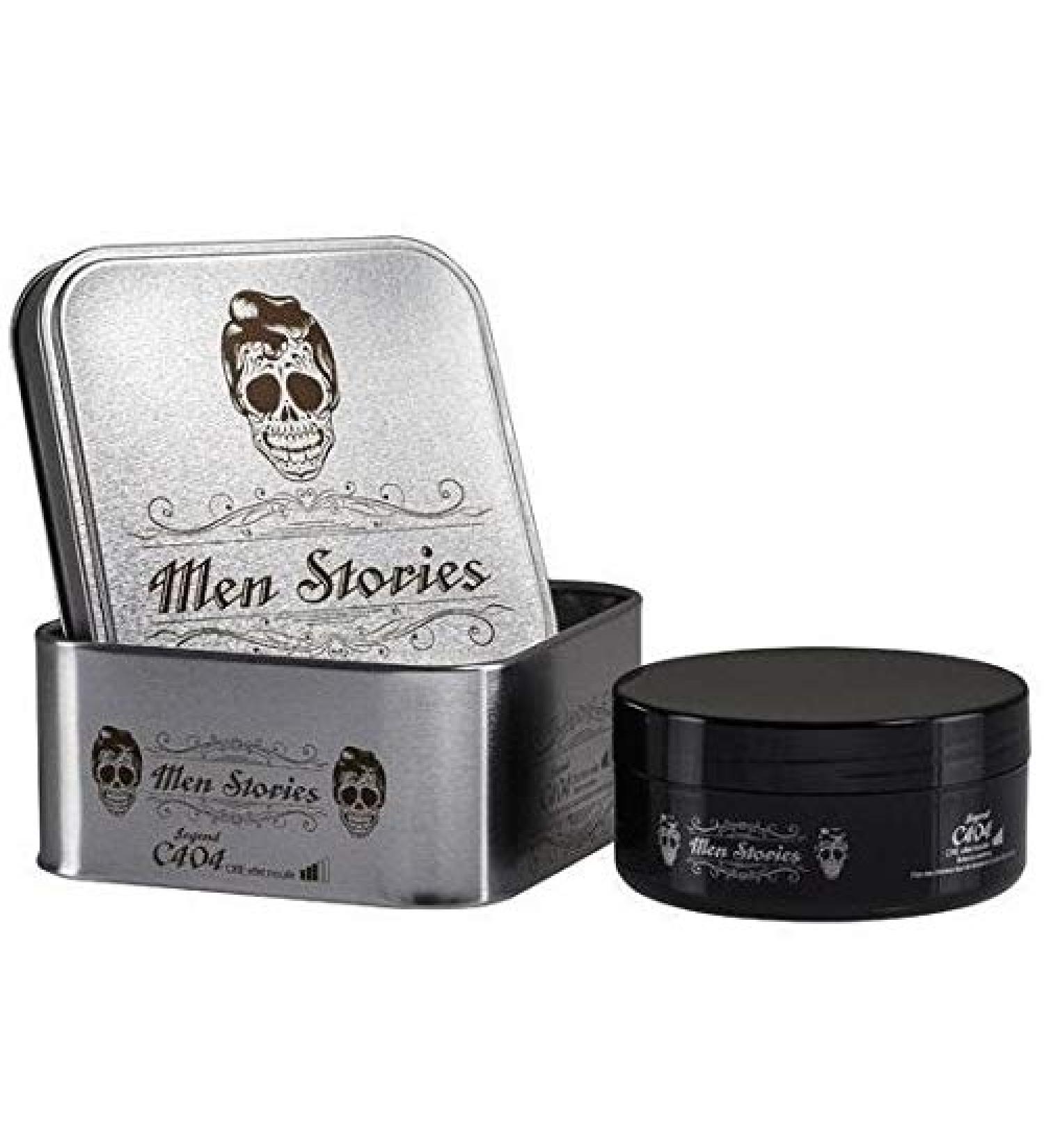 Men Stories C404 Wet Effect Styling Wax 150ml Box