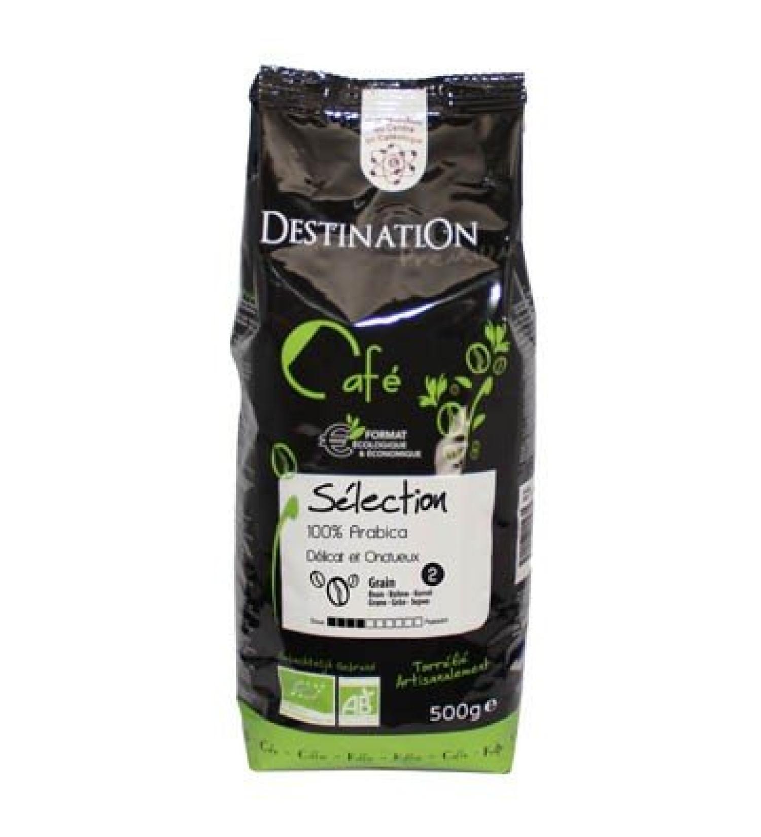 Organic coffee selection 100% Arabica - bean - 500g