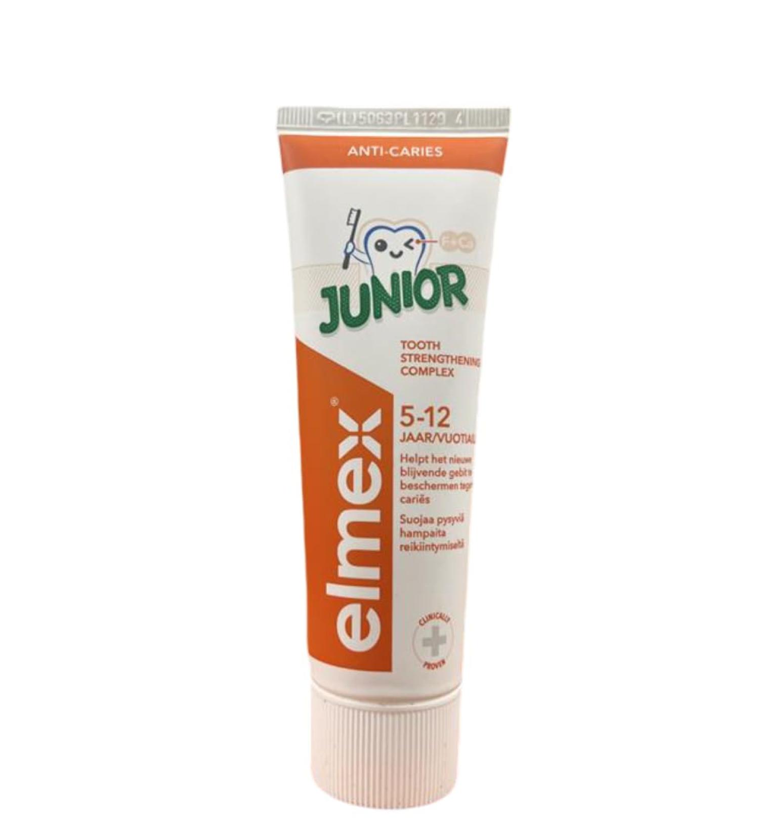 ELMEX Elmex Dentifrice Junior Lot de 2 x 75 ml - Buy Online on GoSupps.com