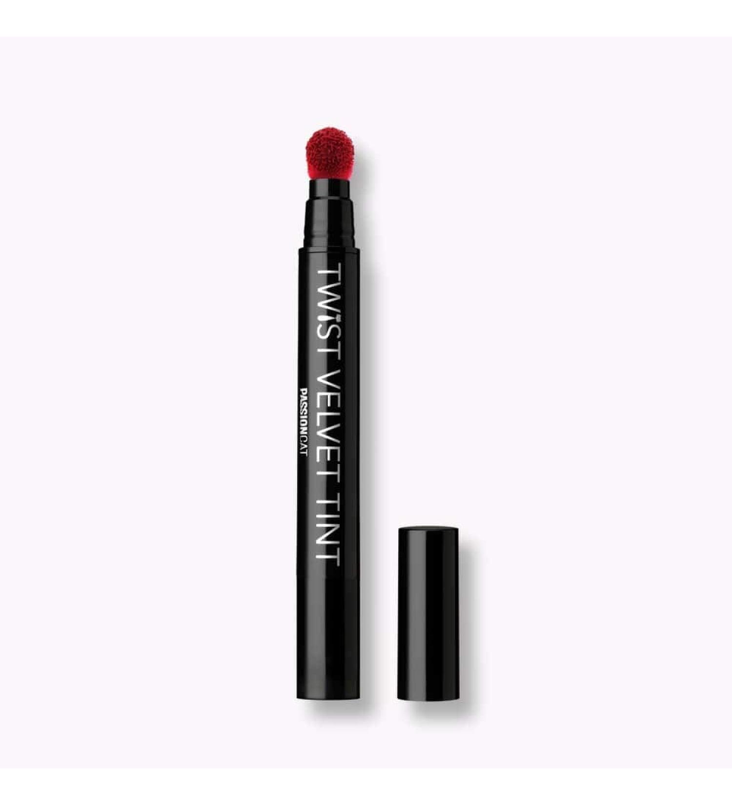 PASSIONCAT Twist Velvet Tint #4 - Long Lasting Lip Stain and Cheek Tint with Velvet Plumping Effect - Buy Online on GoSupps.com