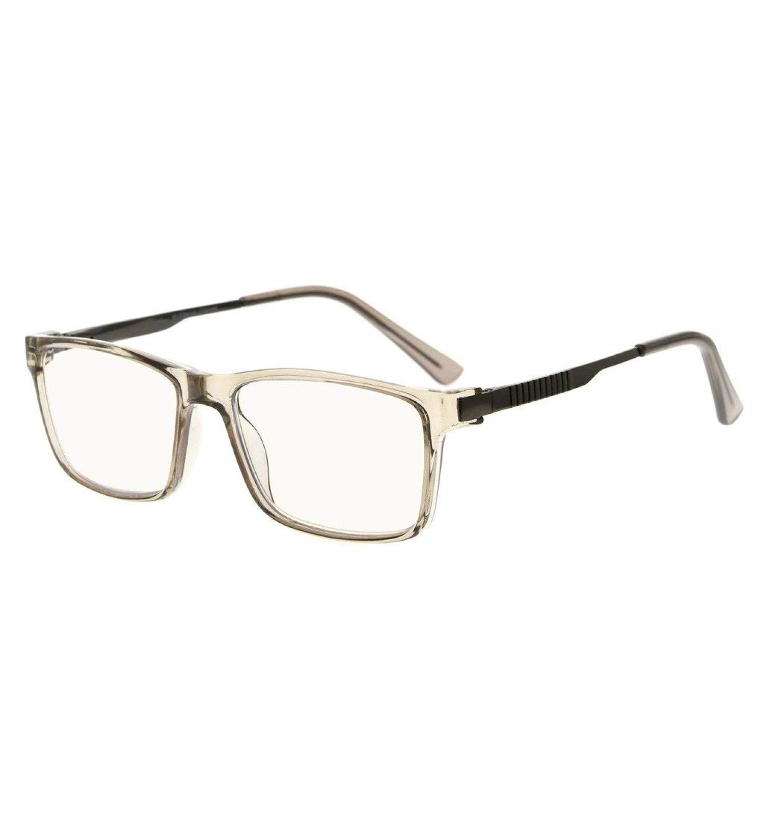 Eyekeper Noline Bifocal Progressive Multifocus Glasses - +1.75 Gray Frame Blue Light Blocking Bernstein Tested - Buy Online on GoSupps.com