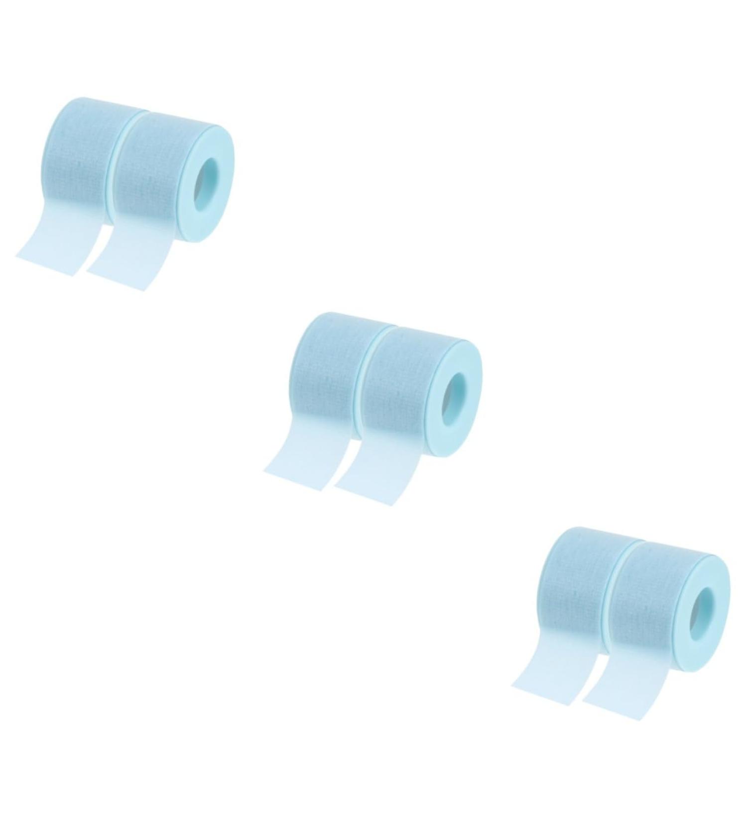 Angoily Eyelash Tape 6 Rolls Silicone Gel Band Extension Band Non-Woven Fabric Lash Tape - Buy Online on GoSupps.com