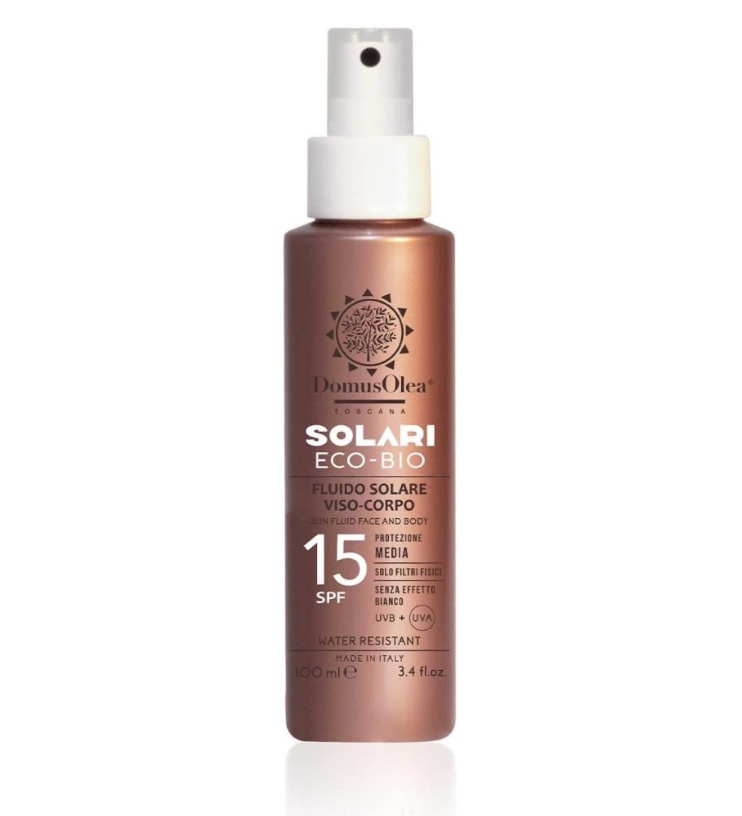 Domus Olea Toscana Sunscreen Face and Body SPF 15 _ 100 ml