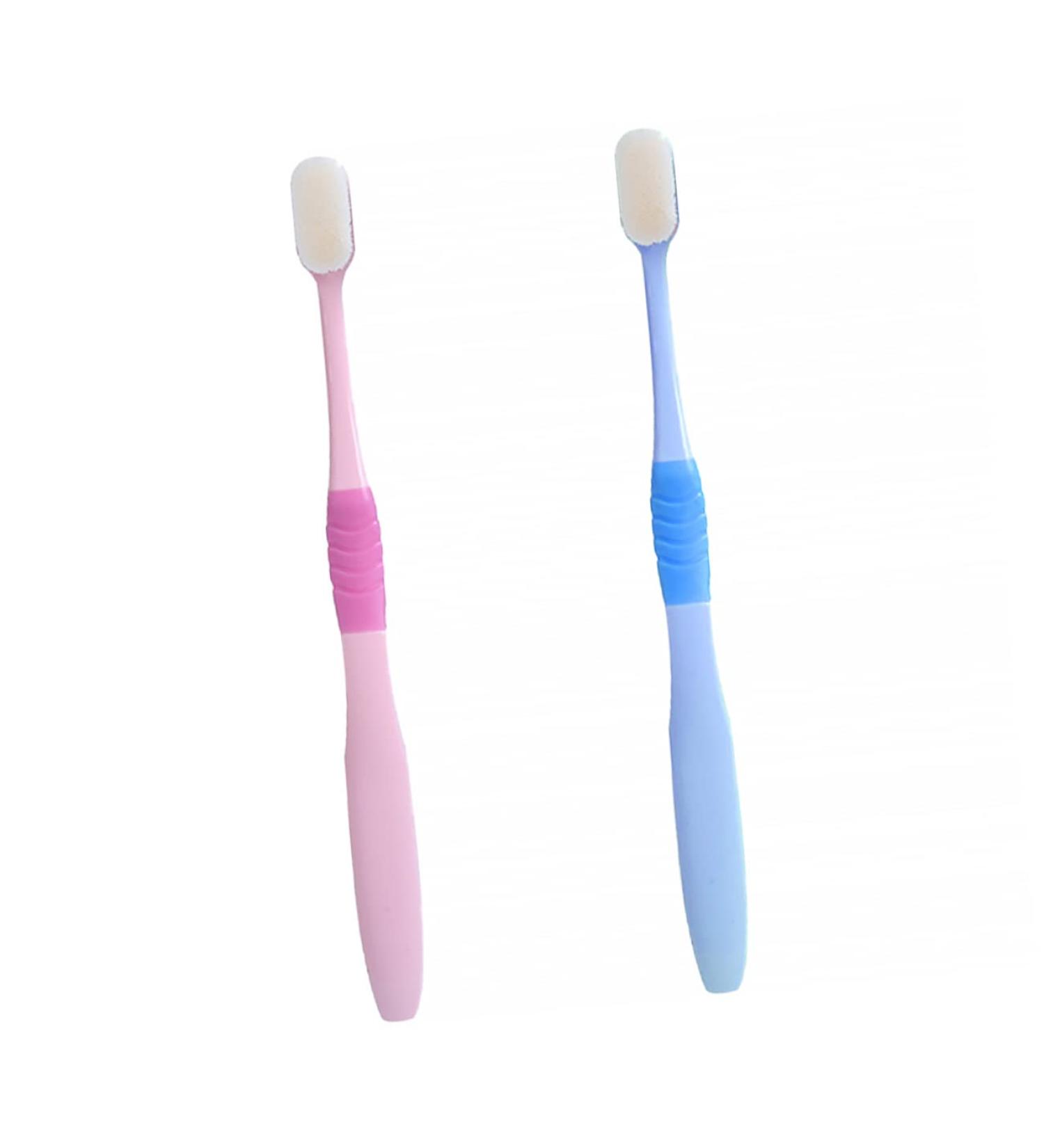 Minkissy 4-Piece Soft Handle Toothbrush Set for Adults - Ultra Soft Bristles Perfect for Sensitive Gums & Pregnant Women | International Shipping - Buy Online on GoSupps.com