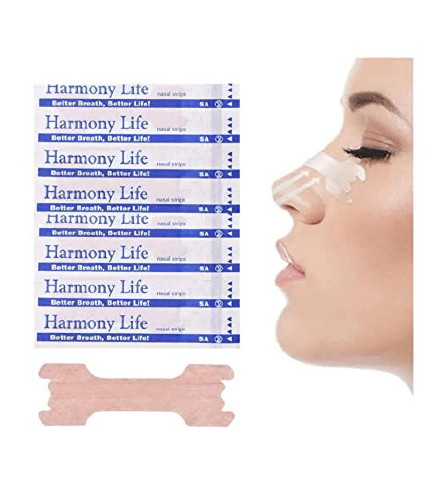 MIBICIRI 100 Pcs Nasal Strips | Large Size 66mm*19mm | Reduce Snoring & Improve Sleeping | Anti-Snoring Nasal Strips for Better Sleep - Buy Online on GoSupps.com