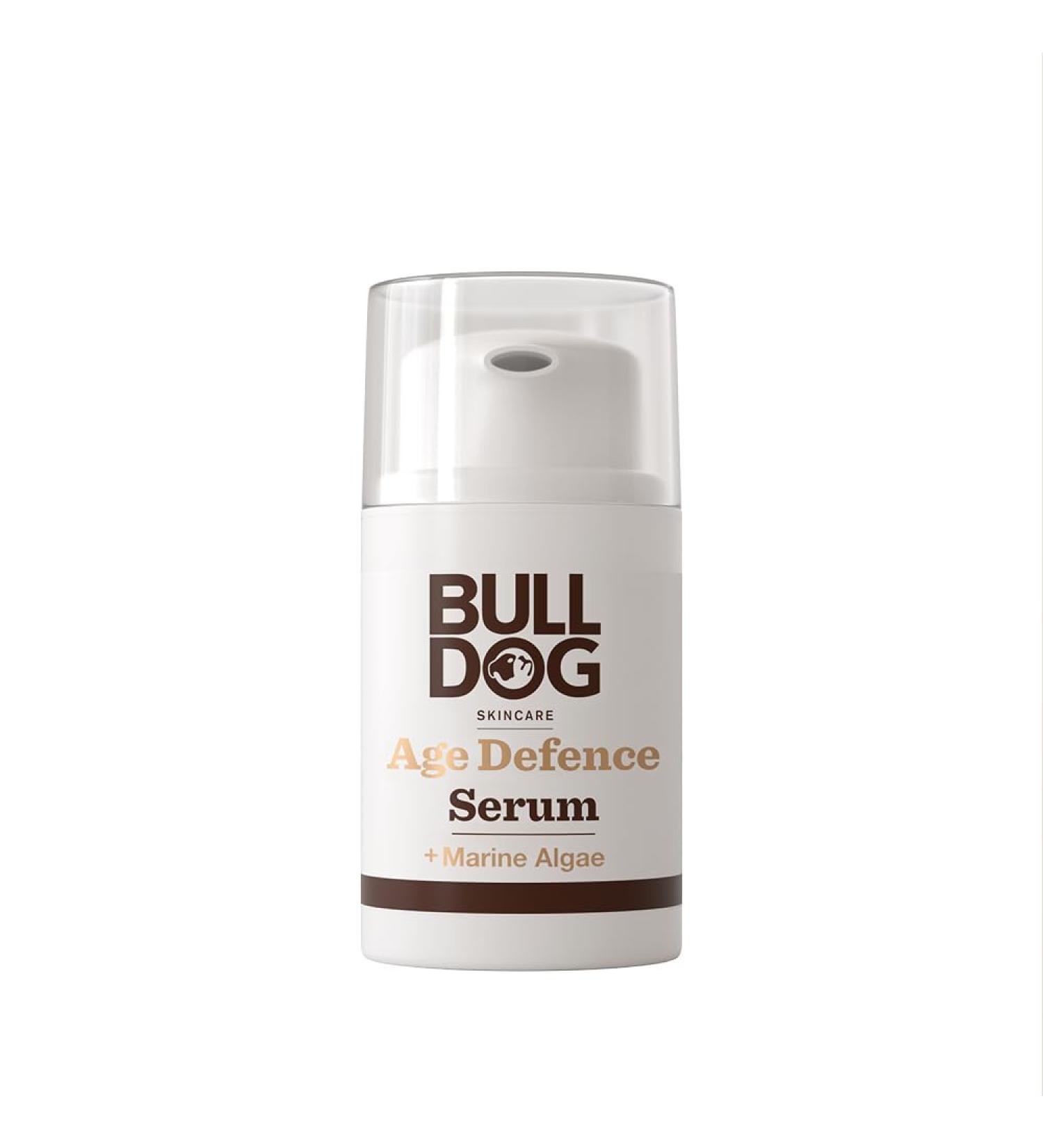 BULLDOG Age Defence Serum for Men - Anti-Aging Face Serum 50ml - Buy Online on GoSupps.com
