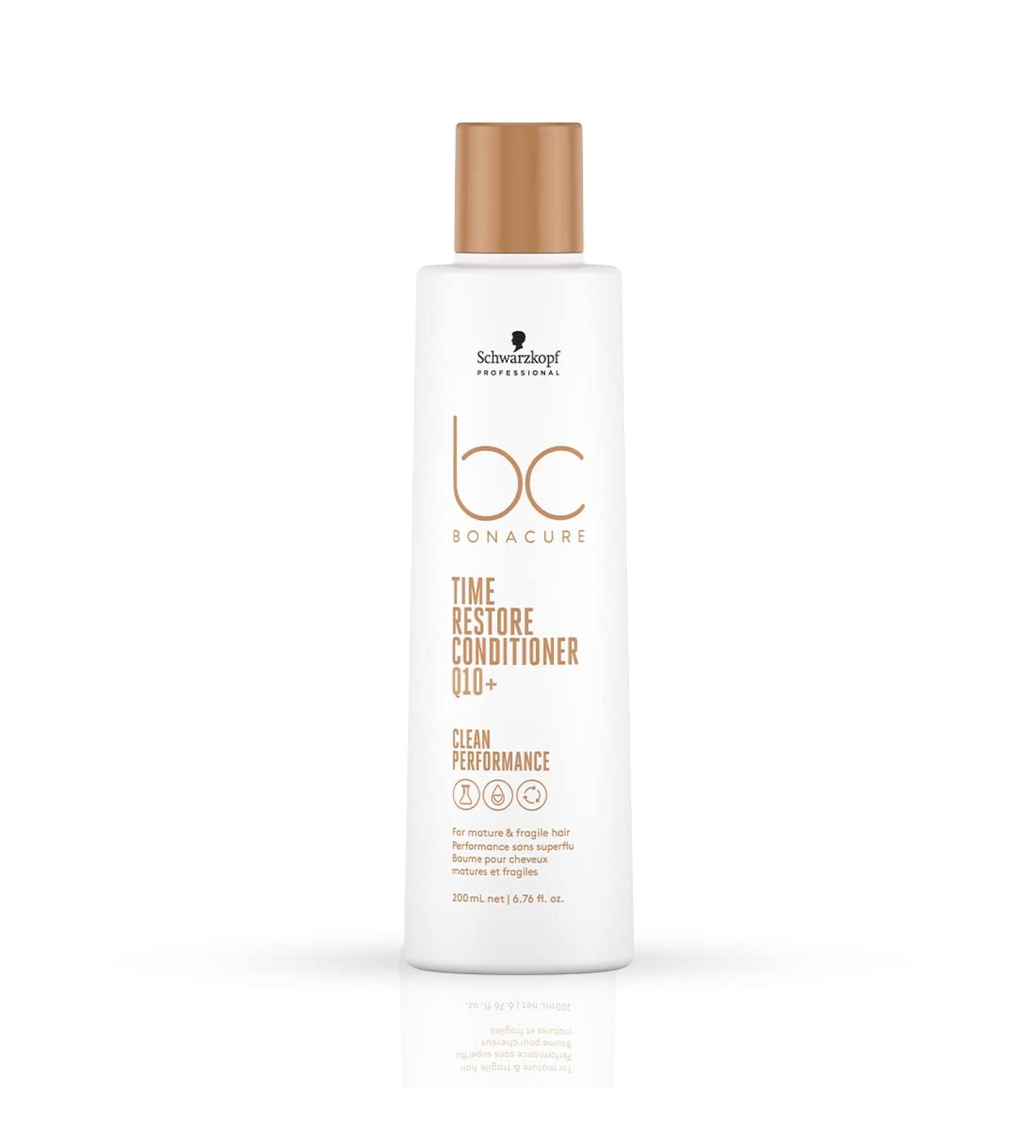 BC Bonacure Q10+ Time Restore Conditioner - Revitalize & Repair Hair | 6.7 oz International Shipping - Buy Online on GoSupps.com
