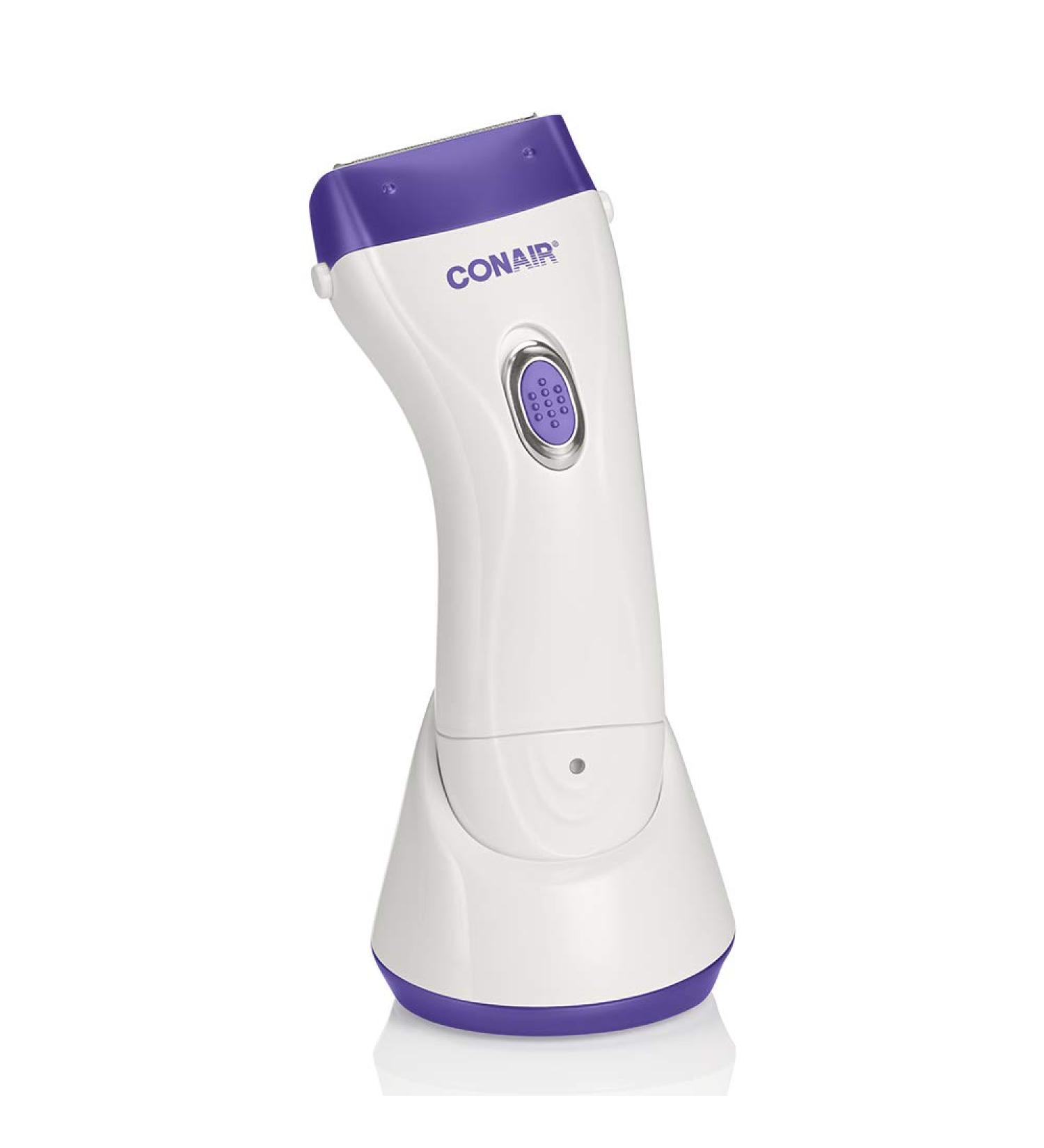 Conair Ladies Dual Foil Rechargeable Wet/Dry Shaver with Pop-up Trimmer - Smooth & Convenient Shaving Experience - Buy Online on GoSupps.com