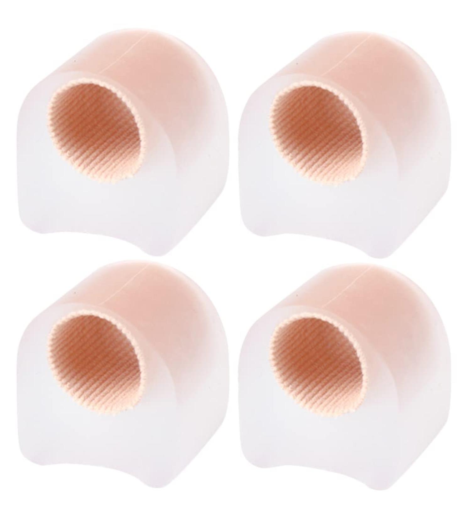 Gatuida Silicone Toe Separator + Bunion Corrector 2 Pairs - Thumb Splint Included | Overlapping Toe Relief | 3.6x3.5cm - Buy Online on GoSupps.com