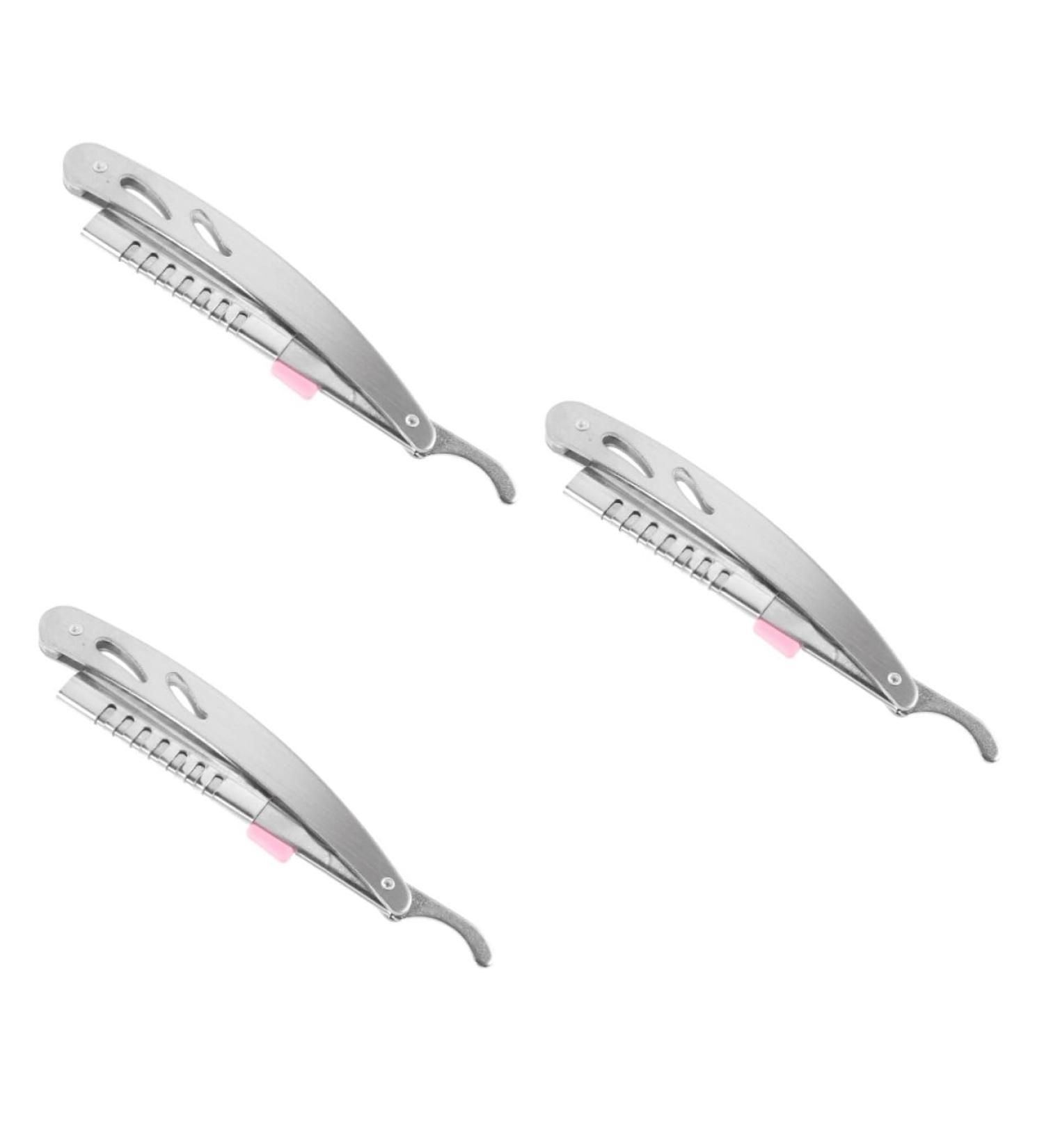 Fomiyes 3-Stage Steel Folding Safety Razor - Vintage Style & Precision Shaving Tool for Men - Buy Online on GoSupps.com