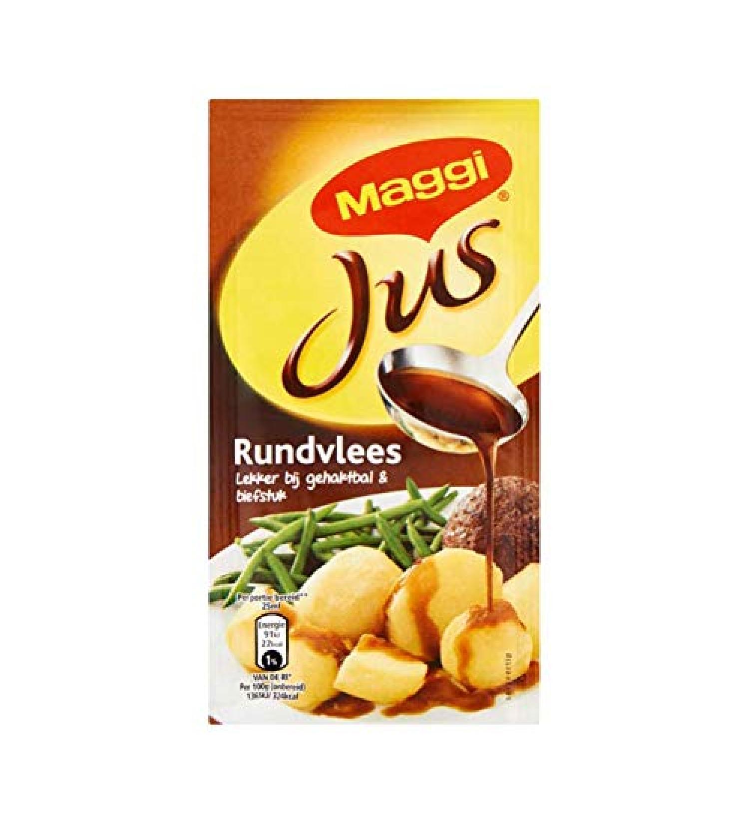 M lange poudre de jus de boeuf | Maggi | Sauce b uf | Poids total 18 grammes