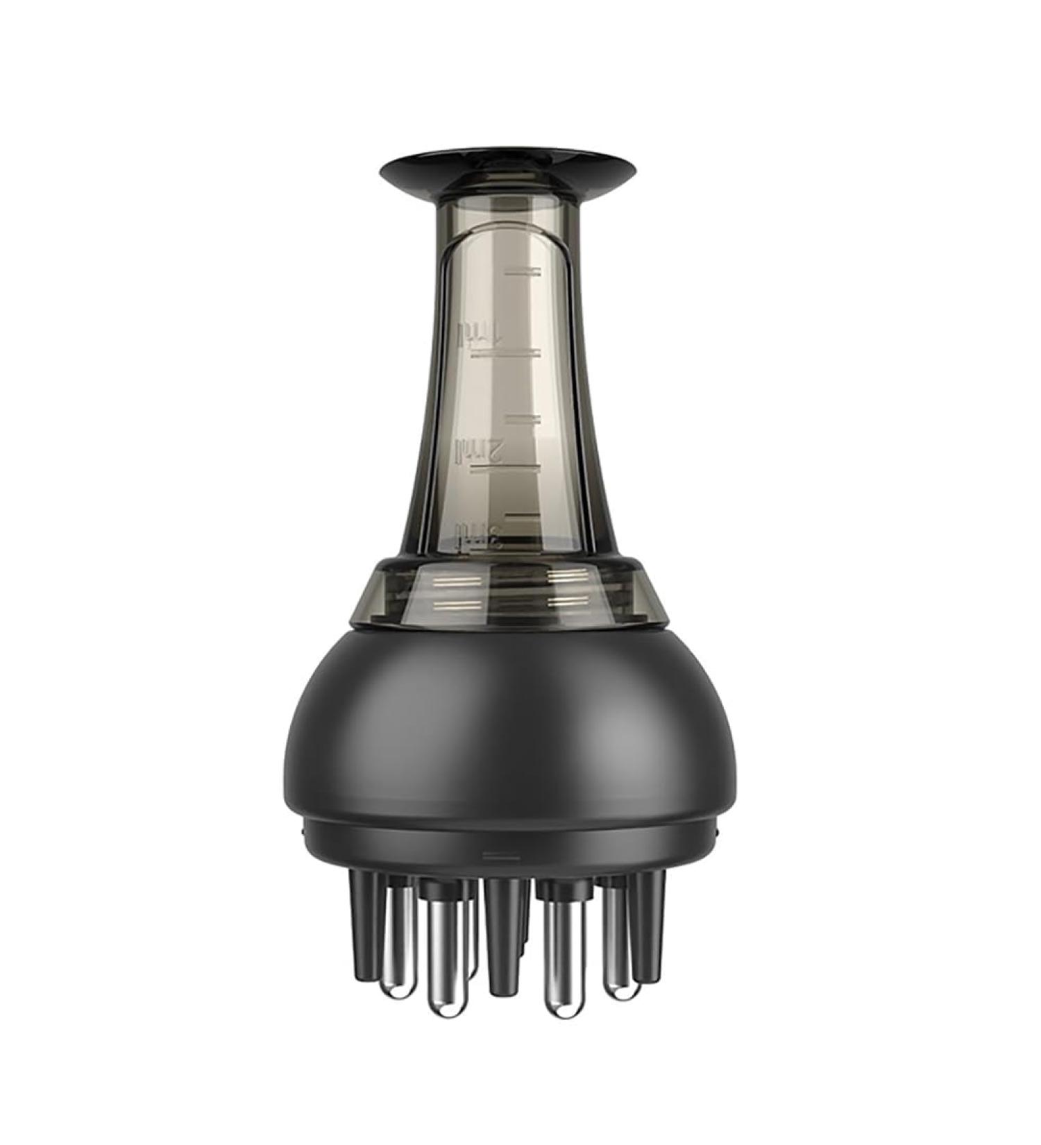 Combndht Liquid Applicator for Scalp Medication - Durable Massage Comb for Hair Growth & Treatment | Easy to Use - B Black - Buy Online on GoSupps.com