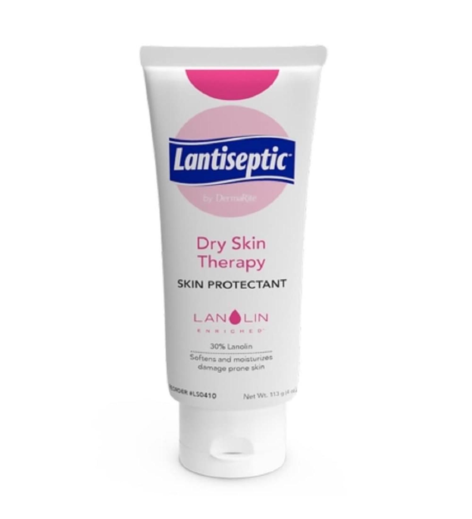 Lantiseptic Dry Skin Therapy Hand and Body Moisturizer 4 oz. Tube Unscented Ointment LS0410 - Sold by: Pack of One