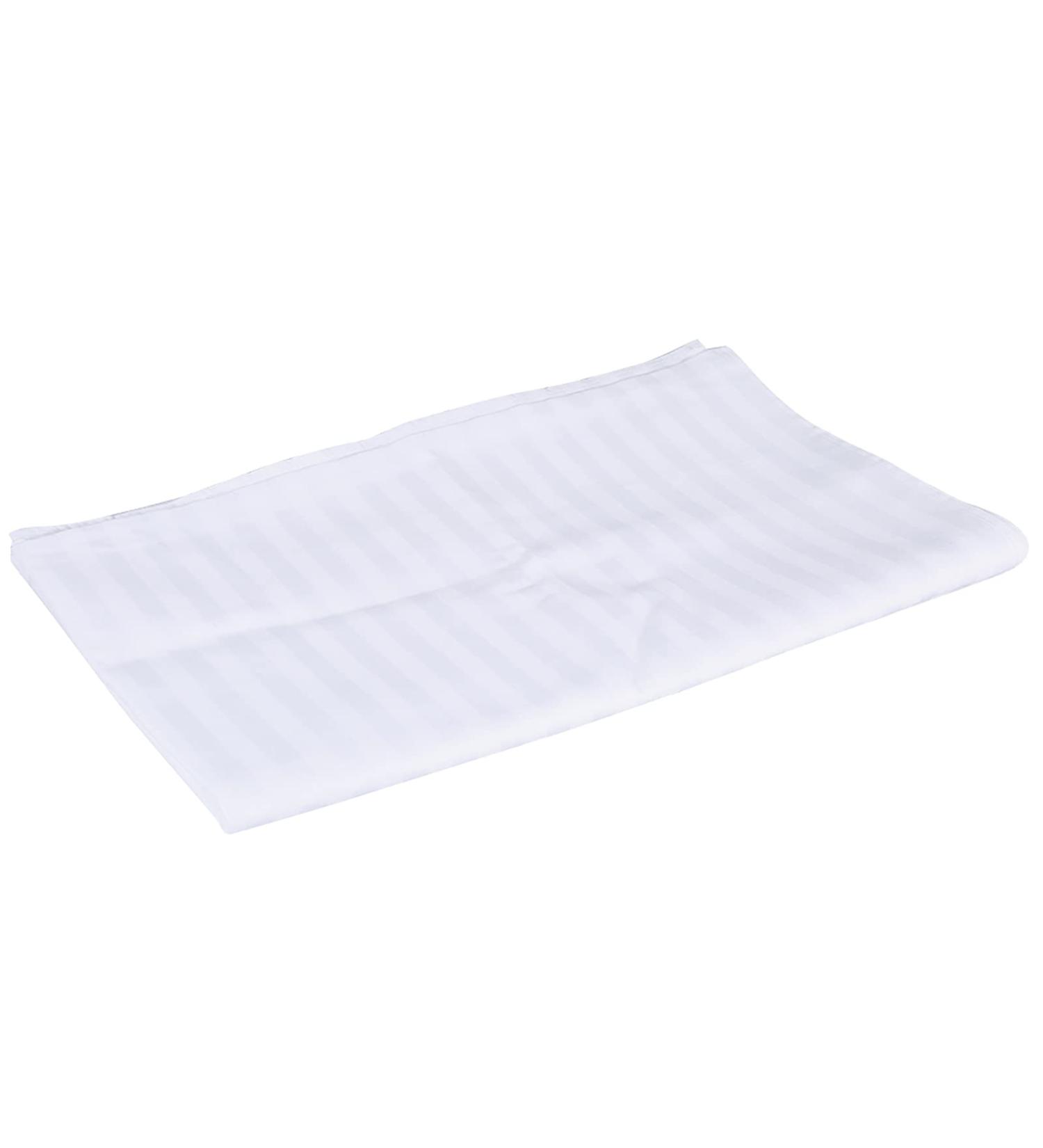 Verdant touch soft duvet cover cotton striped beauty salon with facial atem hole white 120 x 190 massage tract soft bed sheet cover for beauty salon