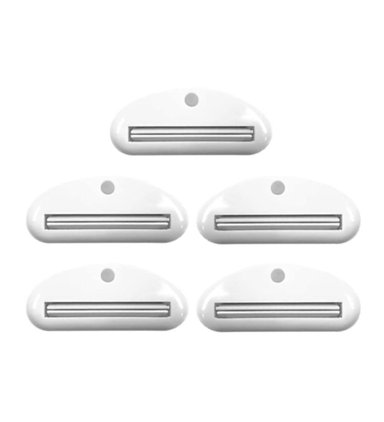 5-Pack Toothpaste Tube Squeezer Dispenser - Assorted Colors Toothpaste Clip - Buy Online on GoSupps.com