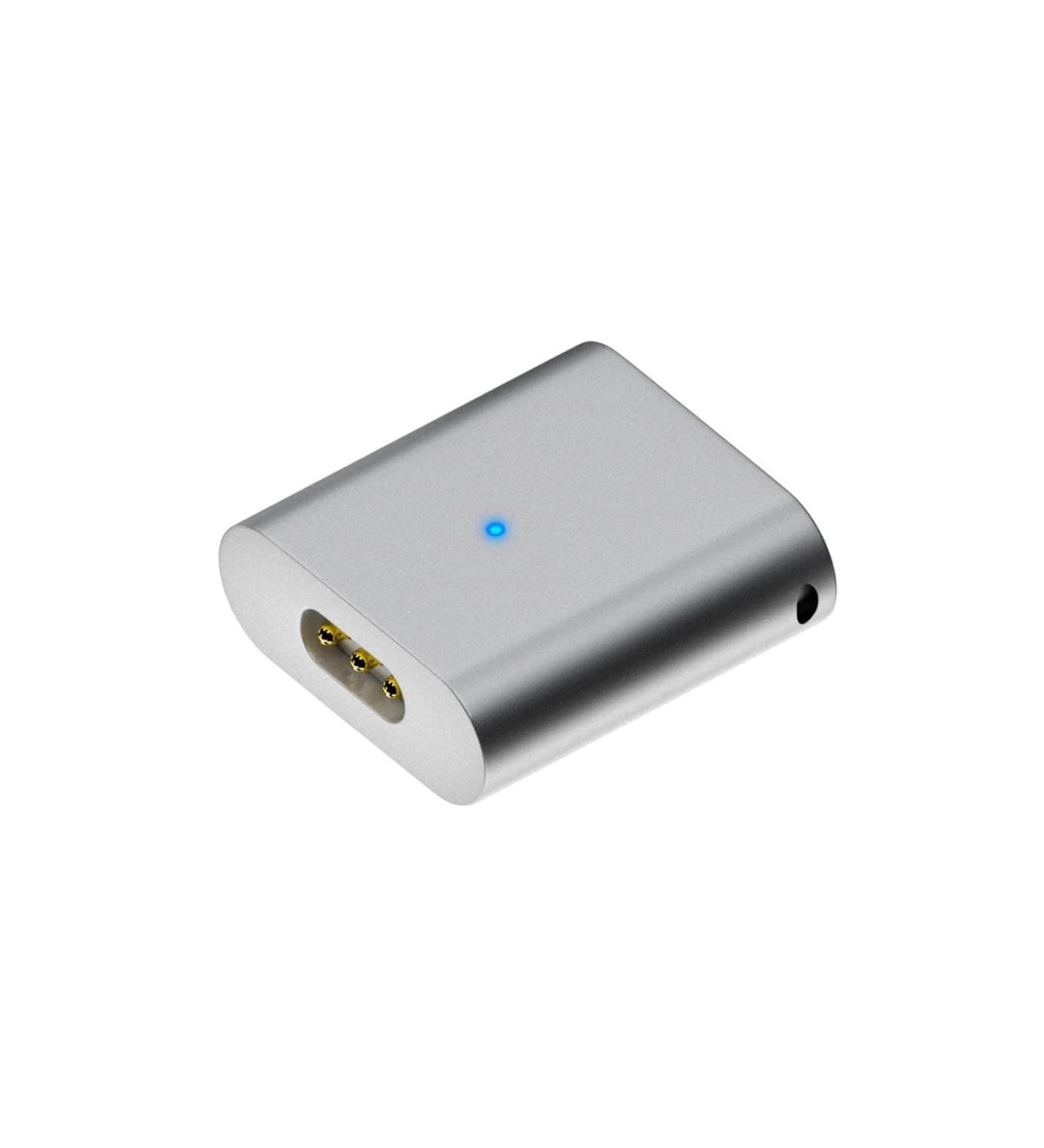 Electric Toothbrush Charging Adapter for Laifen Lftb01-P/S/A Electric Toothbrush Charger Connector for Laifen Magnetic Adsorption Indicator Light Design White Type C