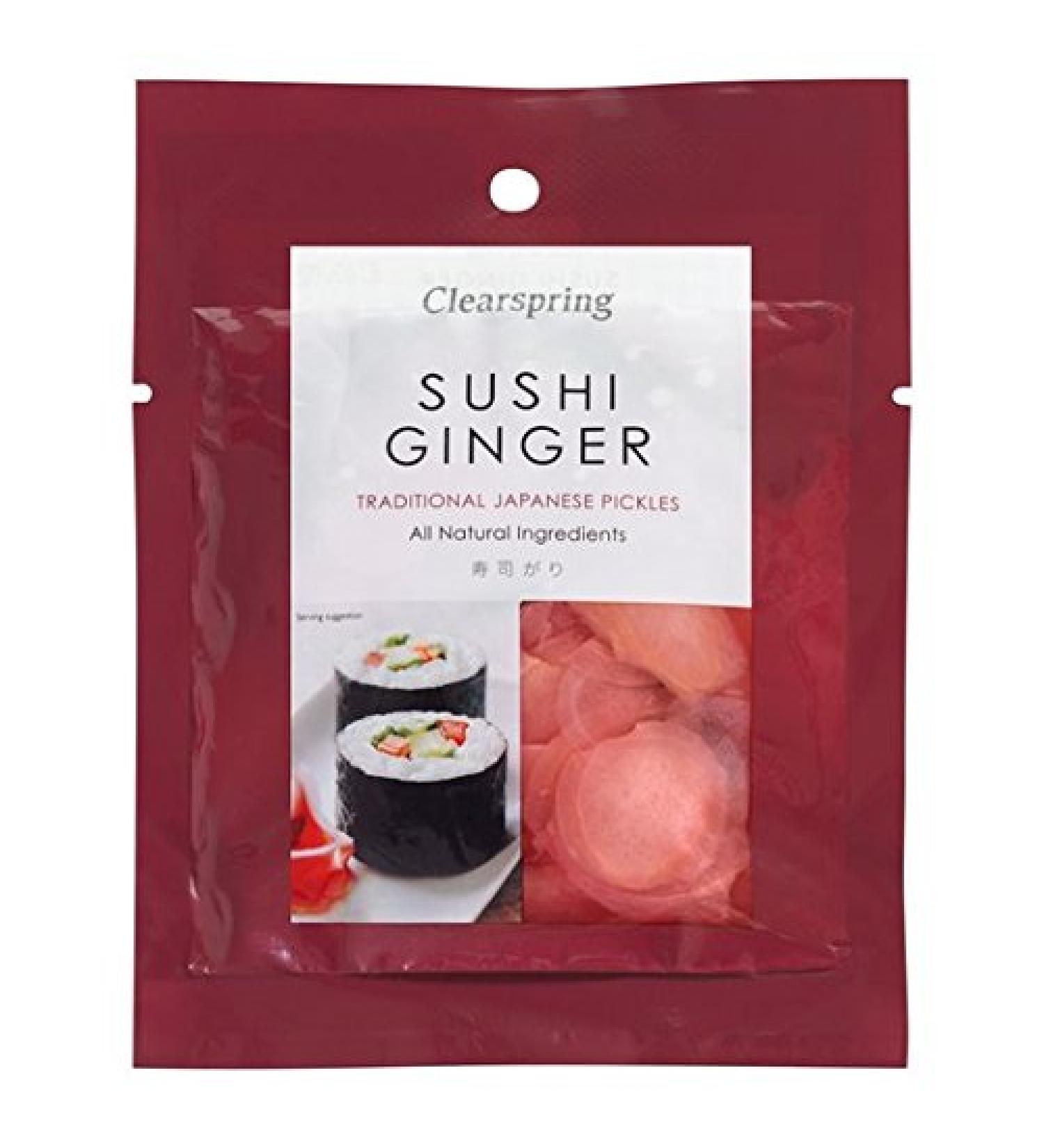 Clearspring Sushi Pickled Ginger 105 g