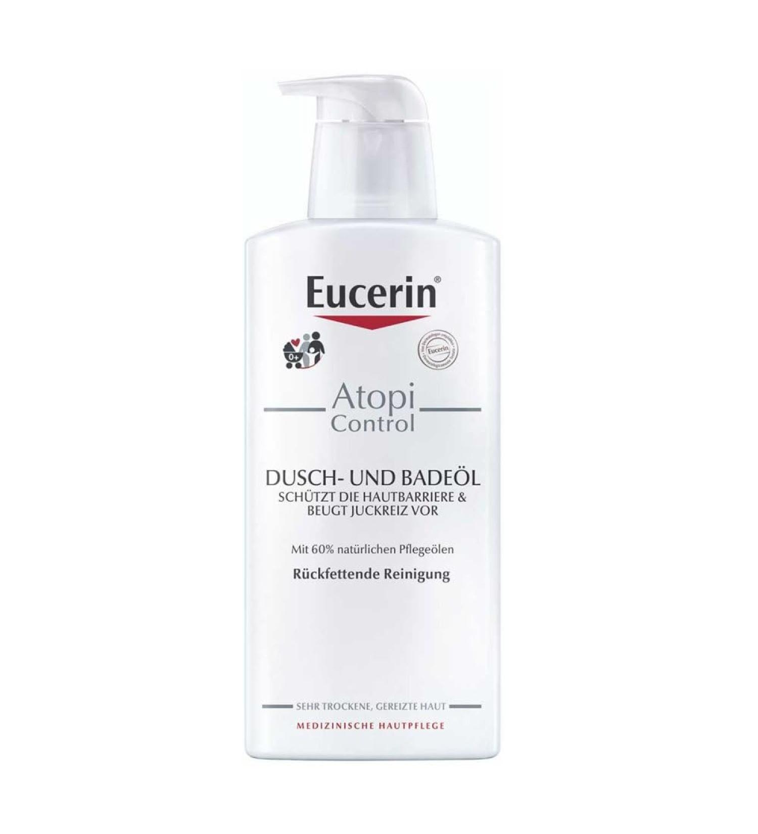 Eucerin - Atopicontrol Cleaning Oil 20% Omega 400 ml - Buy Online on GoSupps.com