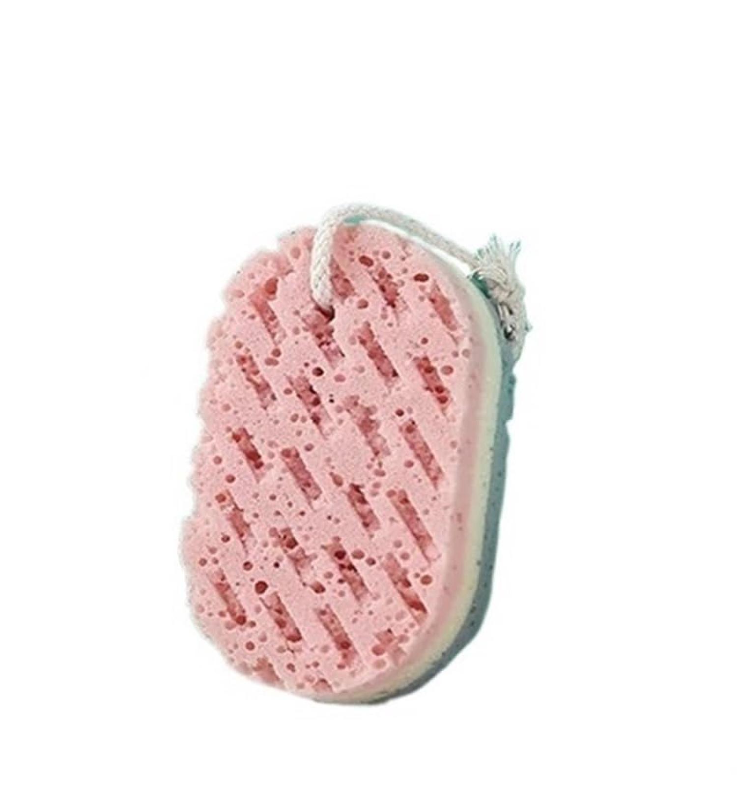 Bath Sponges for Adults Bath Sponge Mesh Pouf Bath Sponge Foam Loofah Sponge (Size : Pink) - Buy Online on GoSupps.com