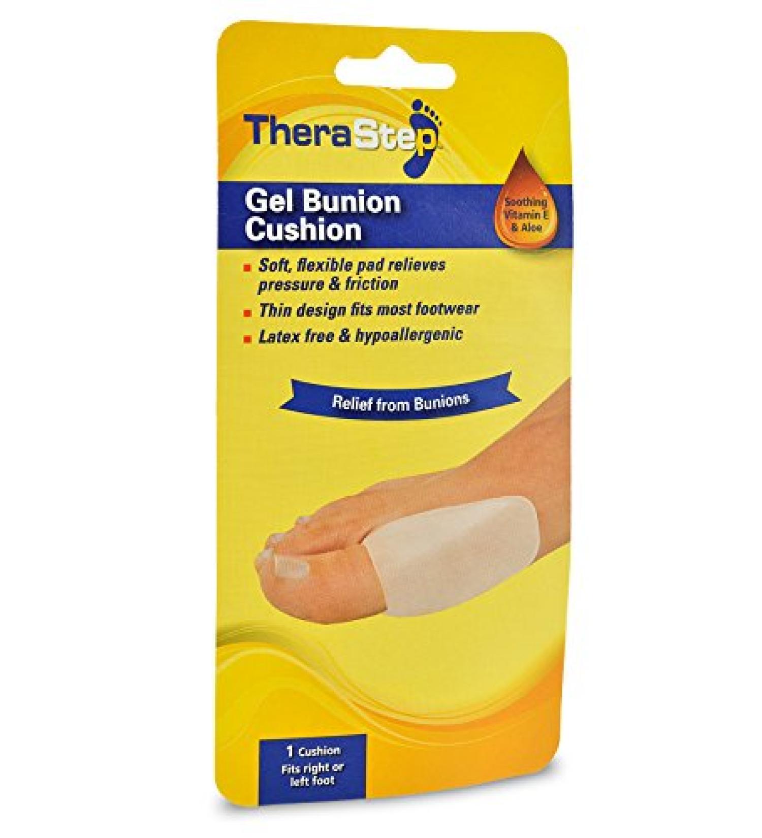Silipos TheraStep 7004 Bunion Gel Cushion - Pain Relief for Bunions - Buy Online on GoSupps.com