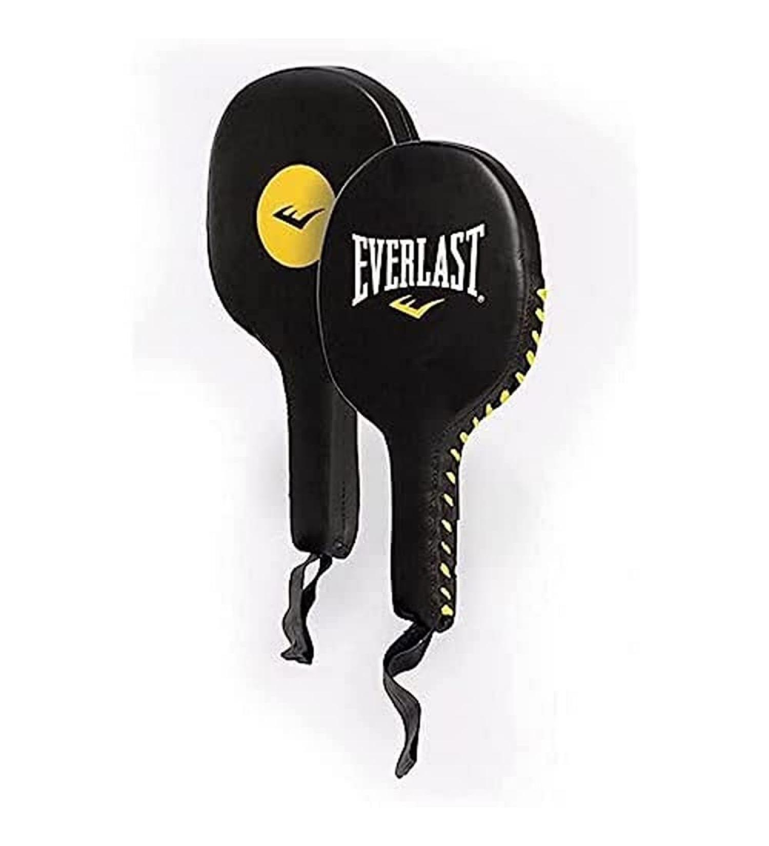 Everlast 2900000 Leather Punch Paddles in Black - Premium Quality Training Gear - Buy Online on GoSupps.com