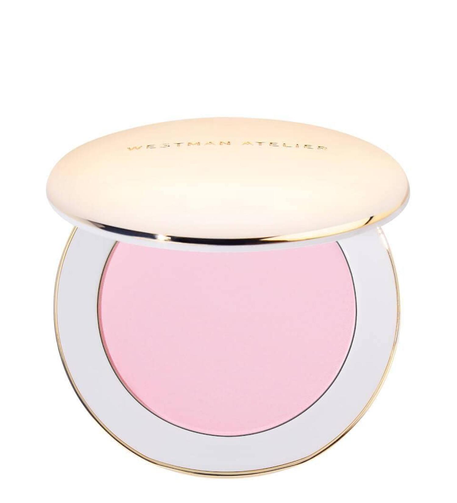 Westman Atelier Vital Pressed Skincare Blurring Talc-Free Setting Powder - Pink Bubble