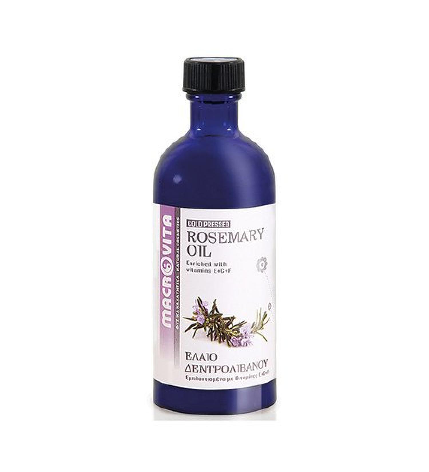 MACROVITA ROSEMARY OIL WITH VITAMIN COMPLEX E+C+F 100 ML.