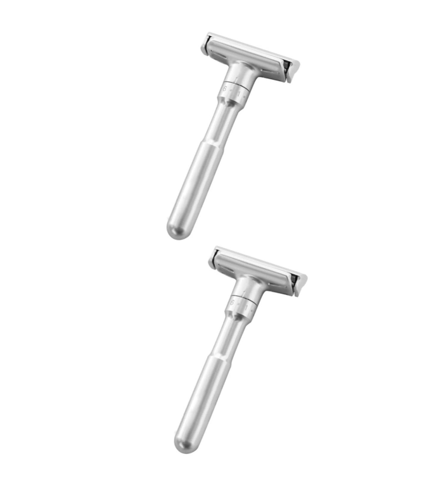 Angoily Pro Shave Razor - Double-Sided Manual Razor for Superior Facial Hair Management | International Shipping Available - Buy Online on GoSupps.com