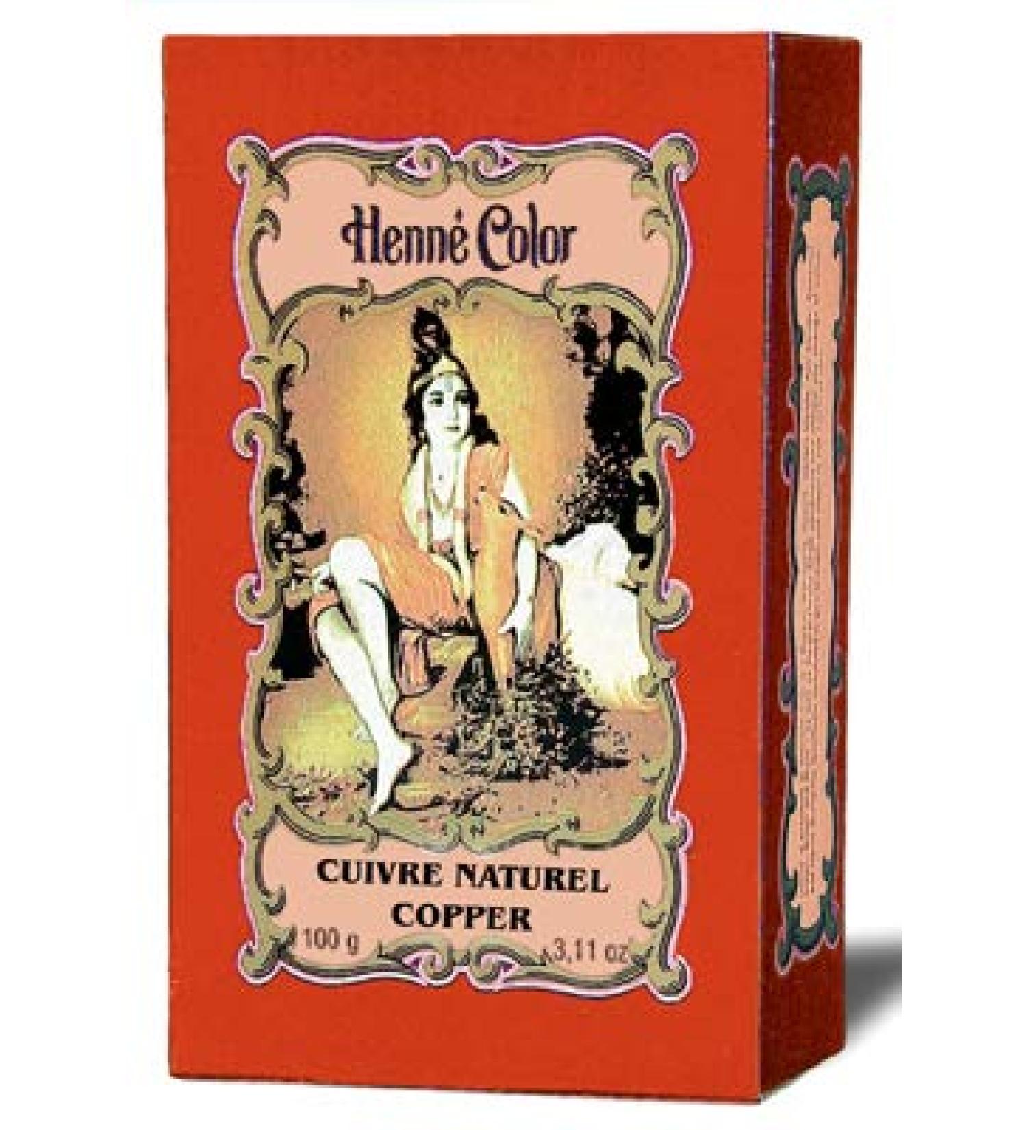 Henna Copper Hair Dye Powder - 100g Natural Cuivr for Vibrant Color | International Shipping Available - Buy Online on GoSupps.com