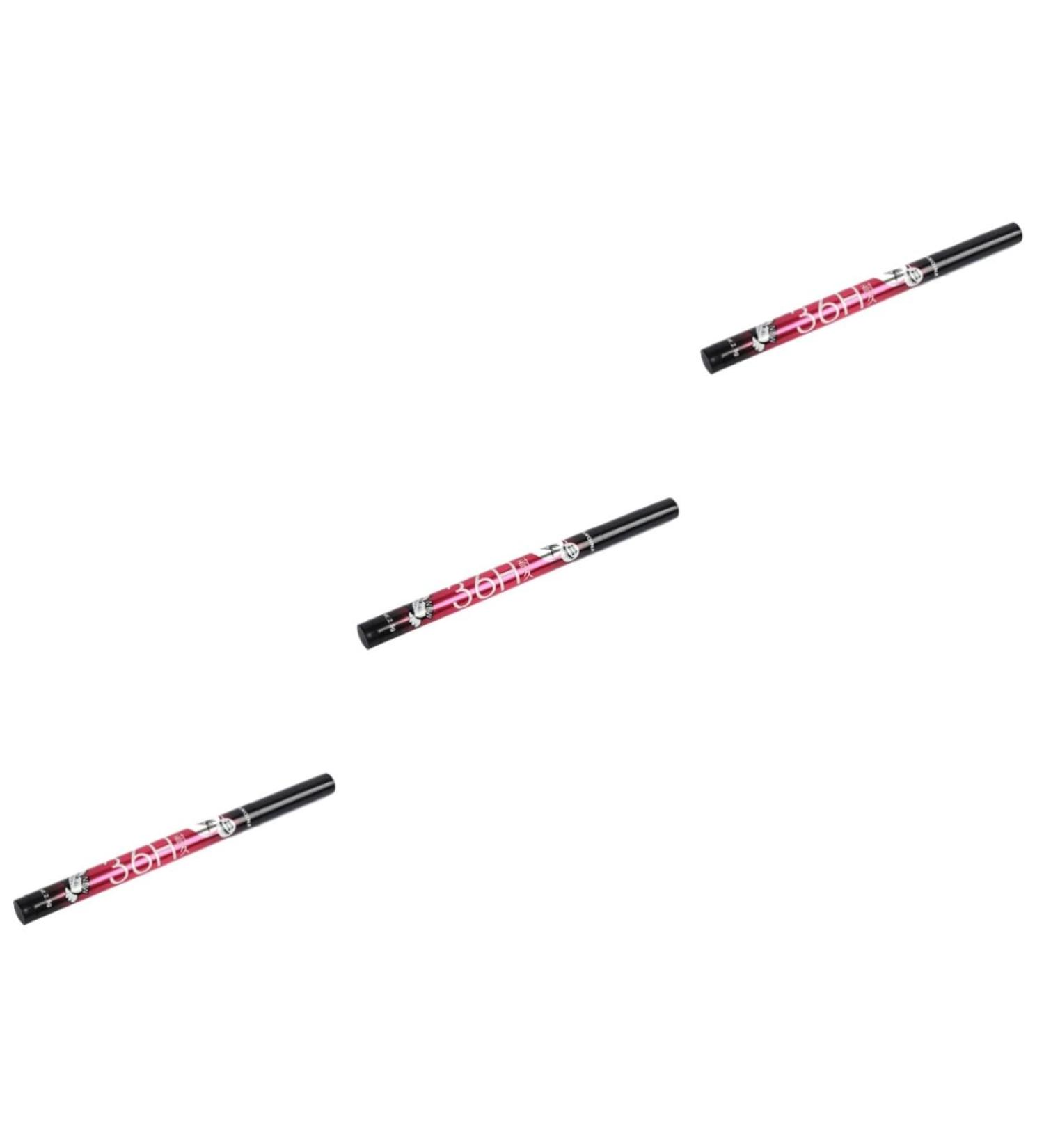 WOONEKY 3pcs Liquid Eyeliner Pencil Eyeline Liquid Pencil Eyeliner Liquid Pen Waterproof Liquid Eyeliner - Buy Online on GoSupps.com