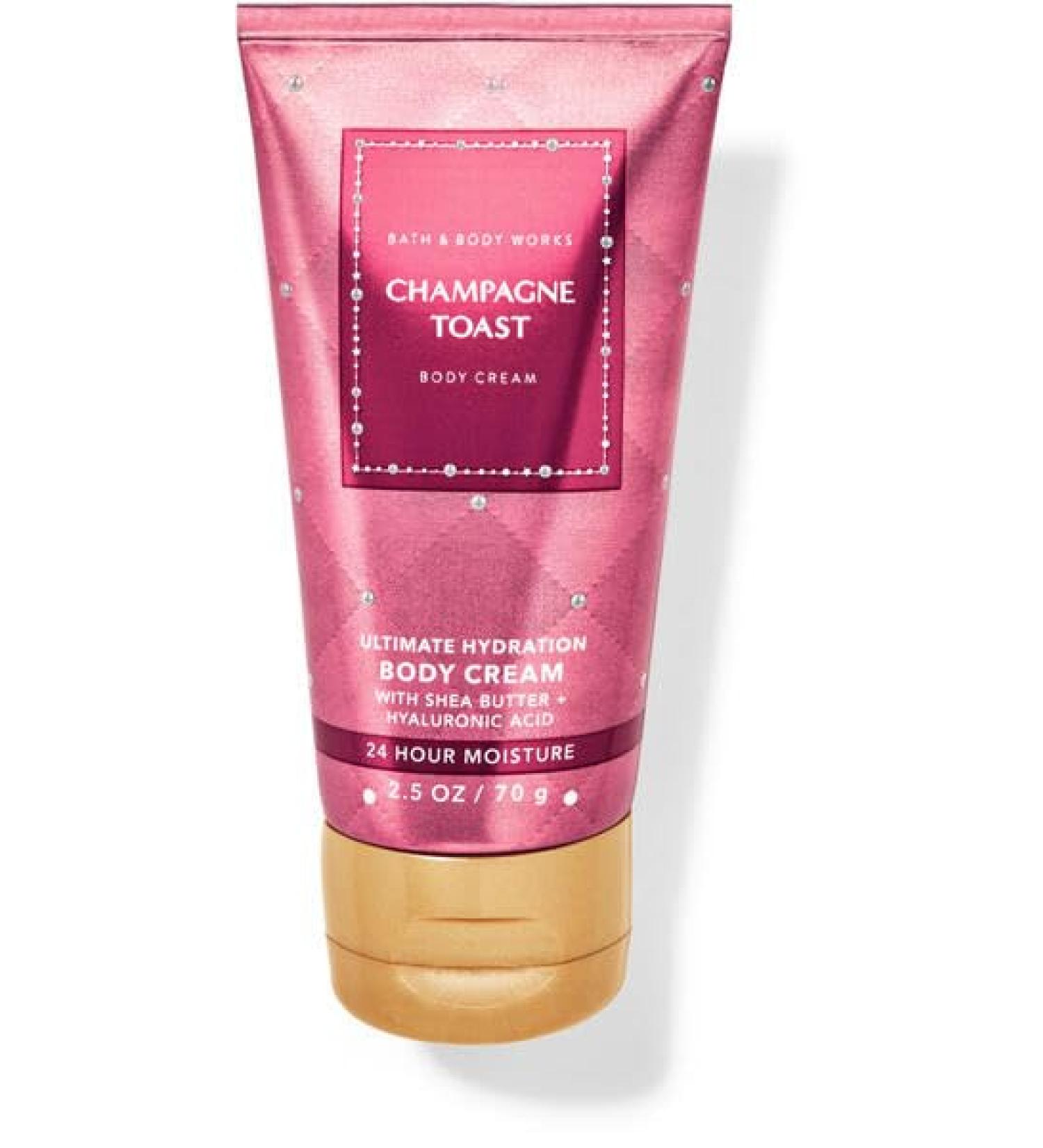 Travel Size Body Cream 2.5 oz You pick dcent (2.5 oz Champagne Toast) 4 Ounce (Pack of 1) Champagne Toast 4 Ounce (Pack of 1)