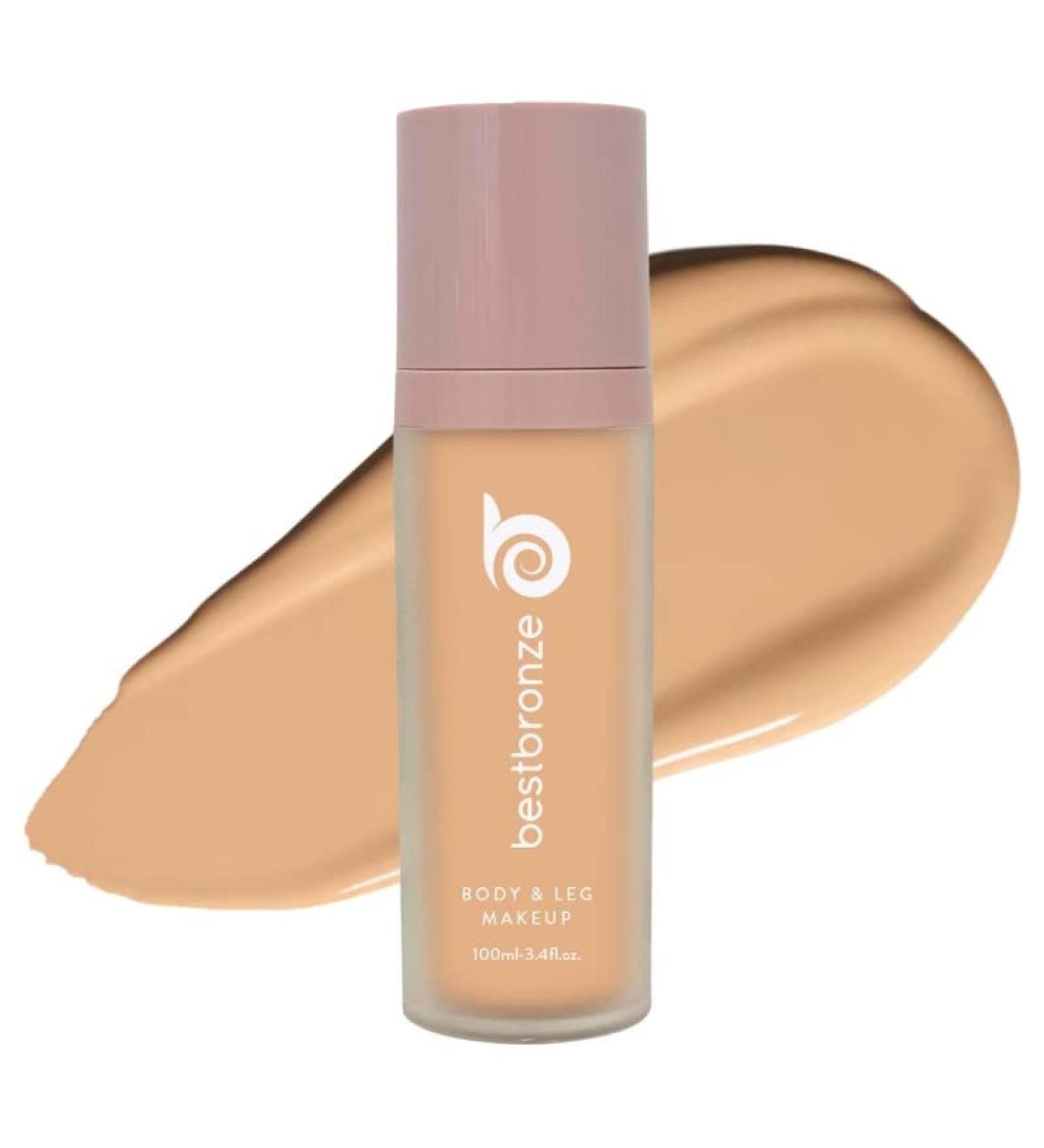 Best Bronze Bombshell Body & Leg Makeup | Waterproof Foundation for Scars & Varicose Veins | NC20 Golden Beige - Buy Online on GoSupps.com